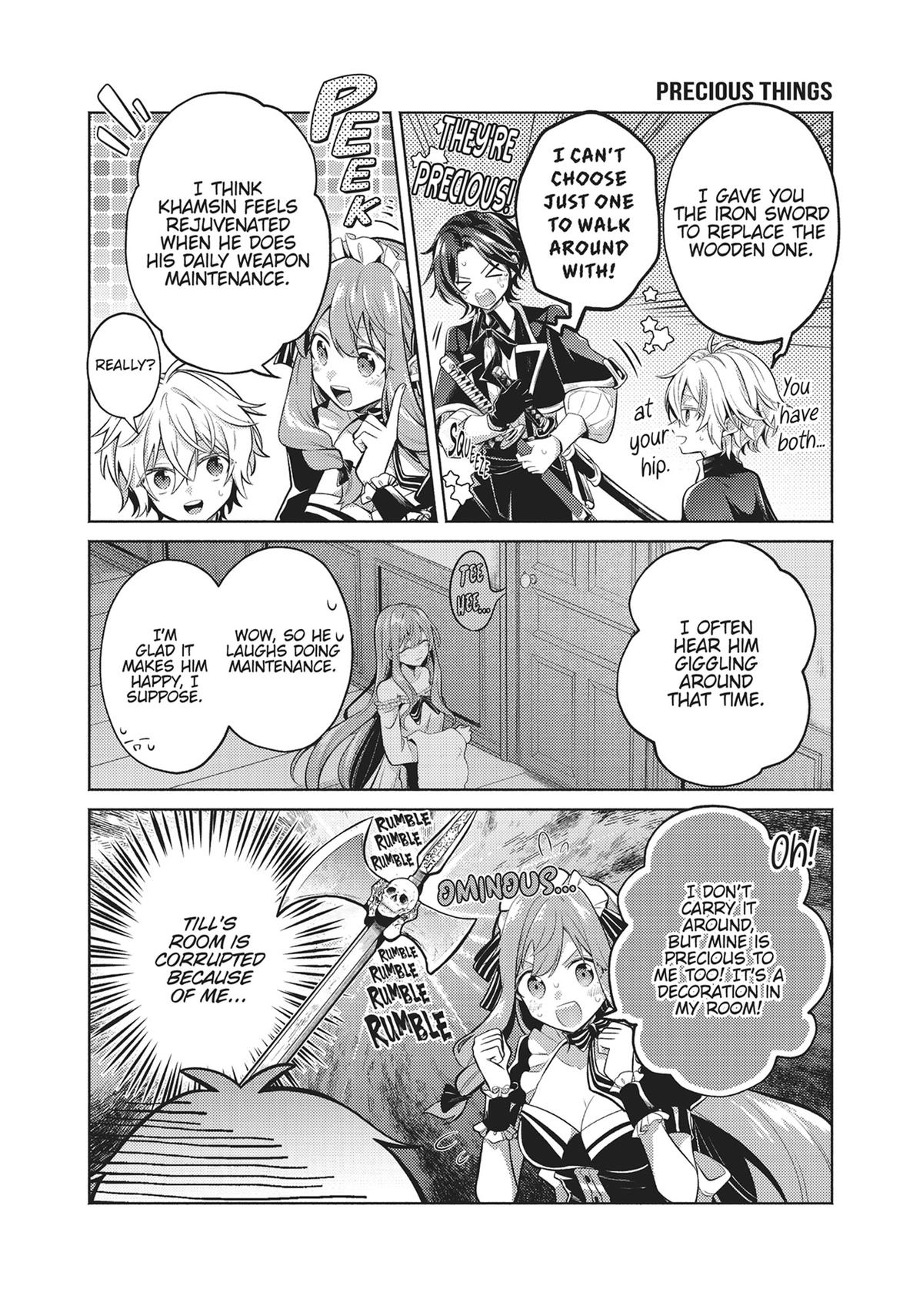 Okiraku Ryoushu no Tanoshii Ryouchi Bouei Chap 21.5 - Next Chap 22.5