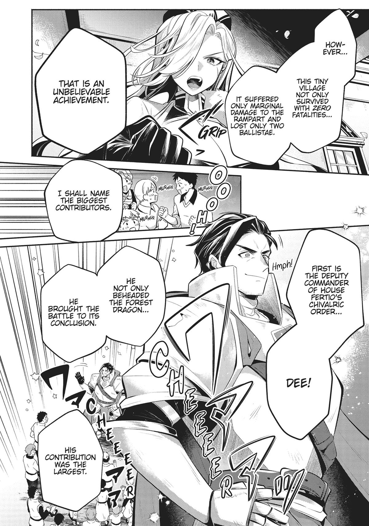 Okiraku Ryoushu no Tanoshii Ryouchi Bouei Chap 22 - Next Chap 23