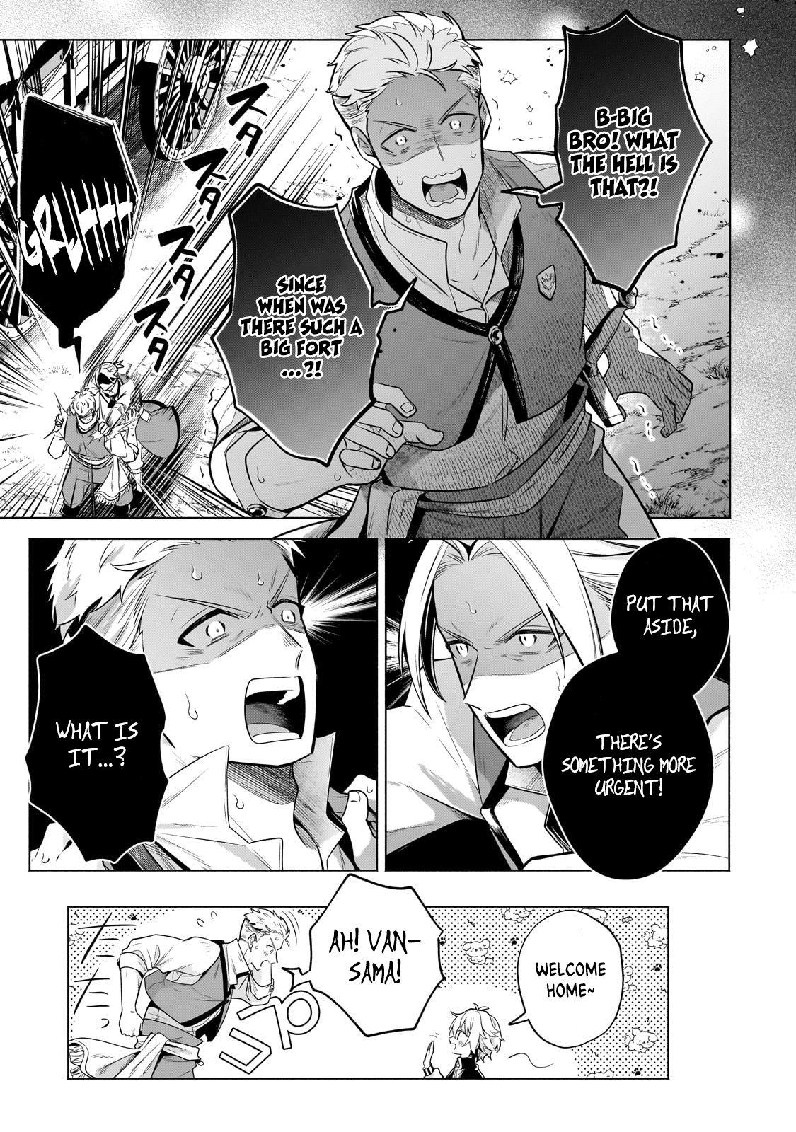 Okiraku Ryoushu no Tanoshii Ryouchi Bouei Chap 22.1 - Next Chap 23.1