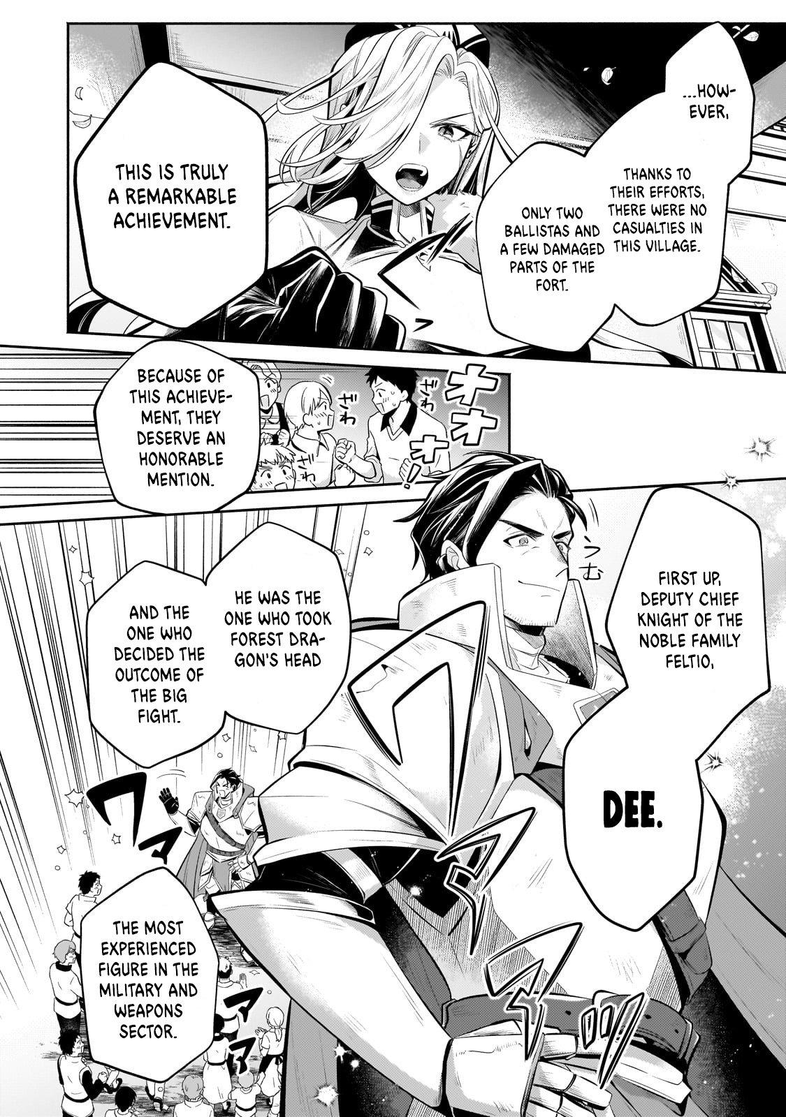 Okiraku Ryoushu no Tanoshii Ryouchi Bouei Chap 22.1 - Next Chap 23.1