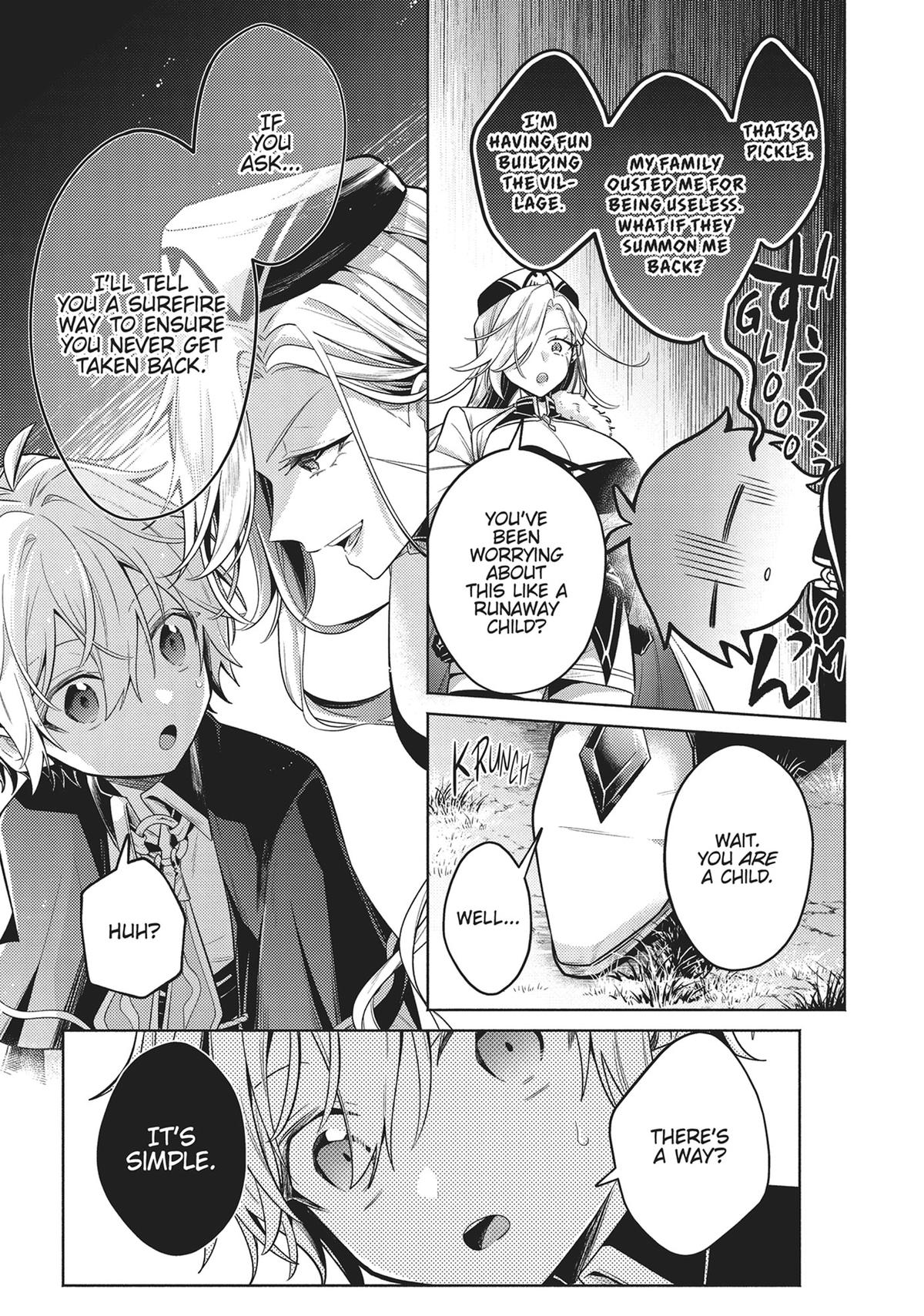 Okiraku Ryoushu no Tanoshii Ryouchi Bouei Chap 23 - Next Chap 24