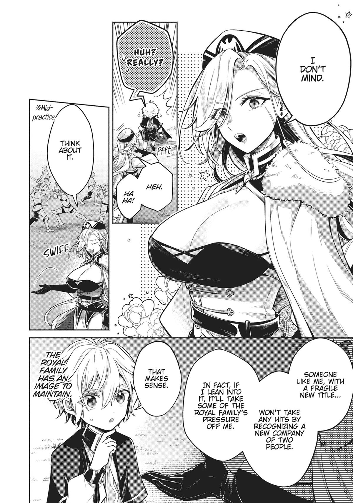 Okiraku Ryoushu no Tanoshii Ryouchi Bouei Chap 23 - Next Chap 24