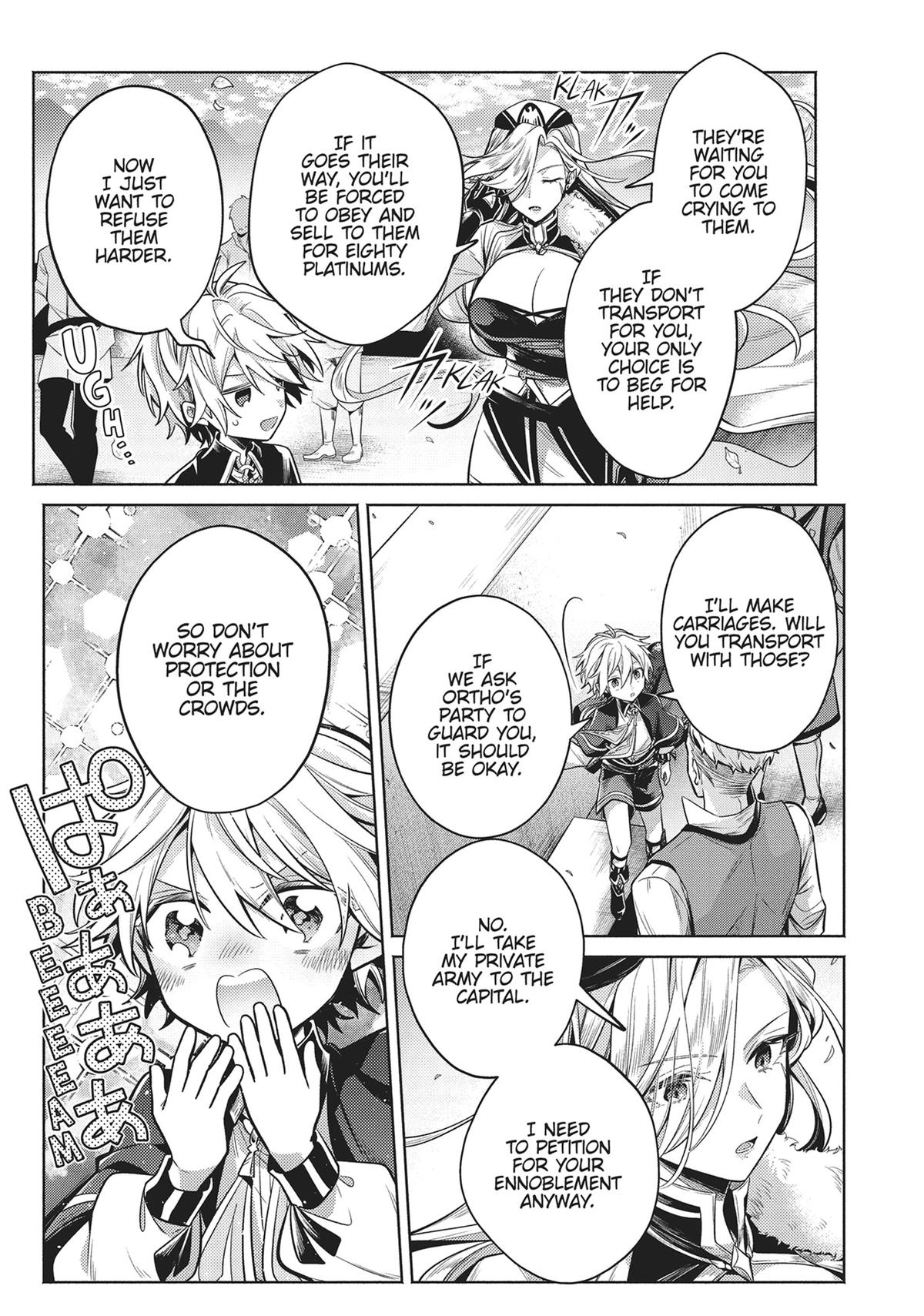 Okiraku Ryoushu no Tanoshii Ryouchi Bouei Chap 23 - Next Chap 24