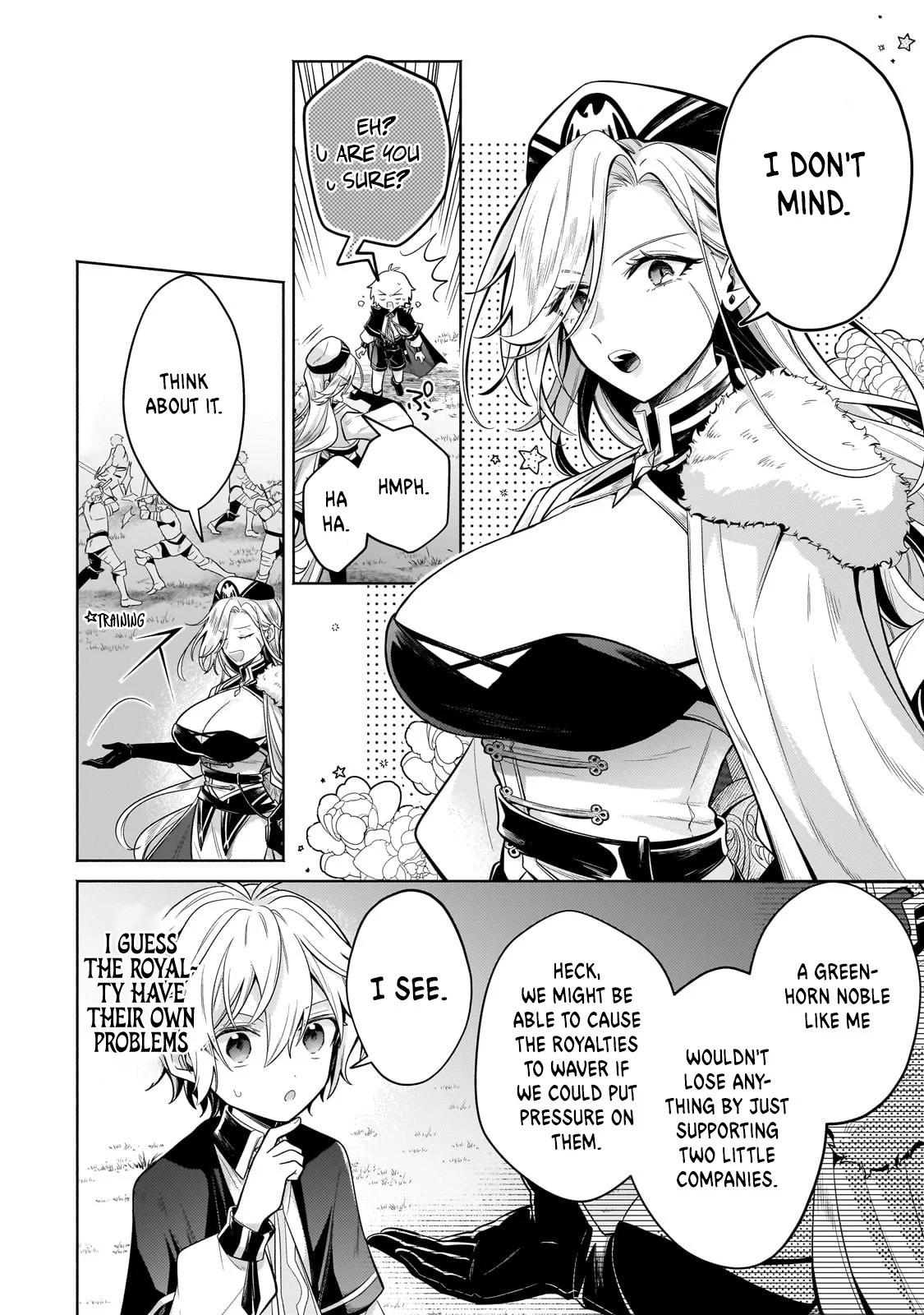 Okiraku Ryoushu no Tanoshii Ryouchi Bouei Chap 23.1 - Next Chap 24.1