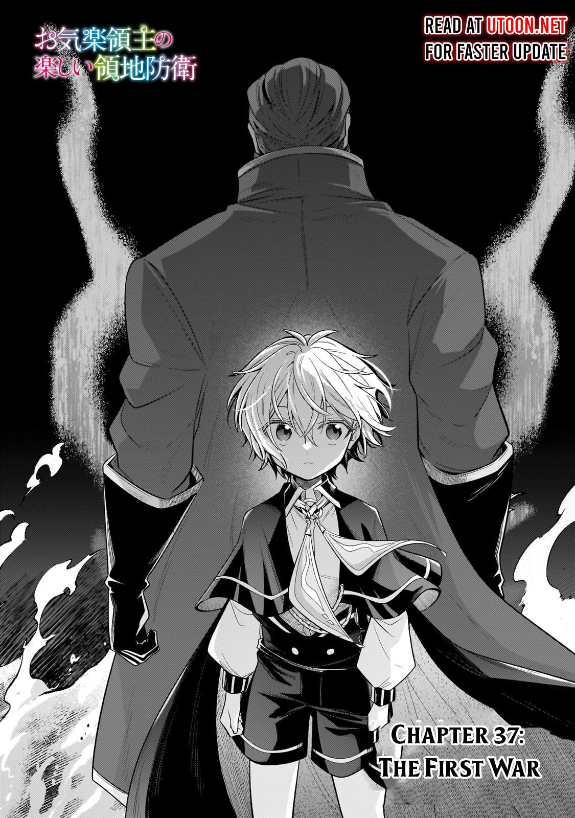 Okiraku Ryoushu no Tanoshii Ryouchi Bouei Chap 37.1 - Next Chap 38.1