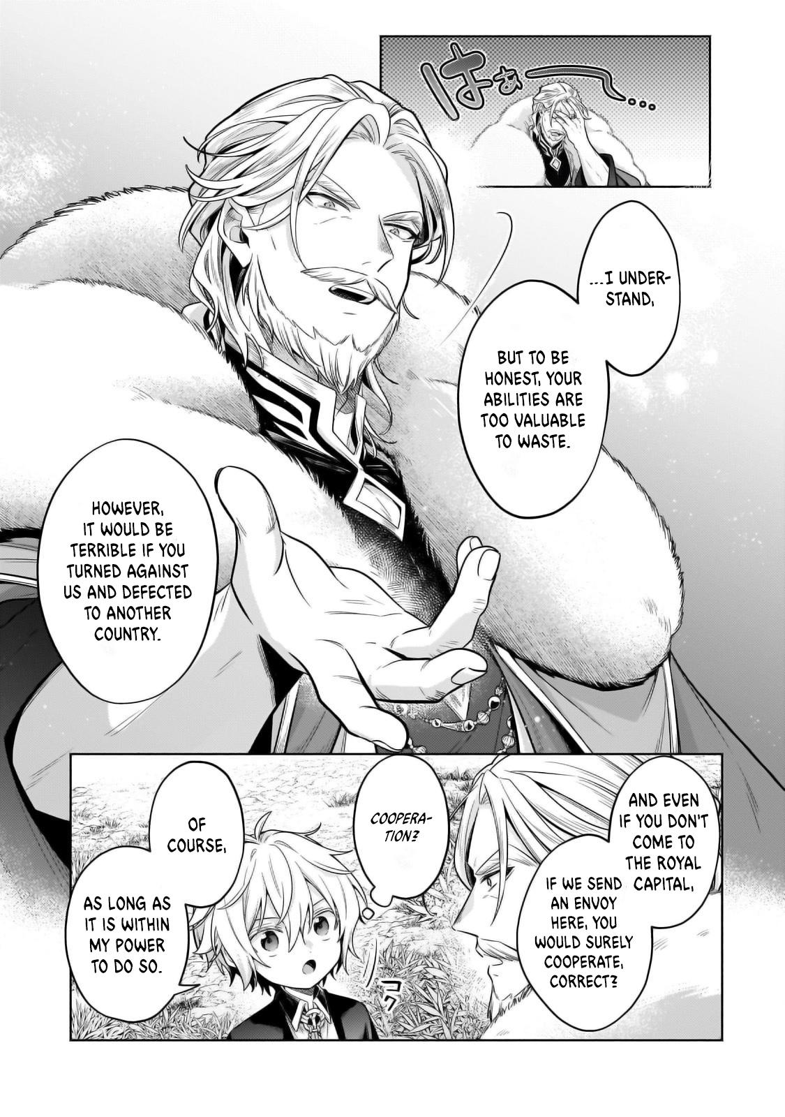 Okiraku Ryoushu no Tanoshii Ryouchi Bouei Chap 34.1 - Next Chap 35.1