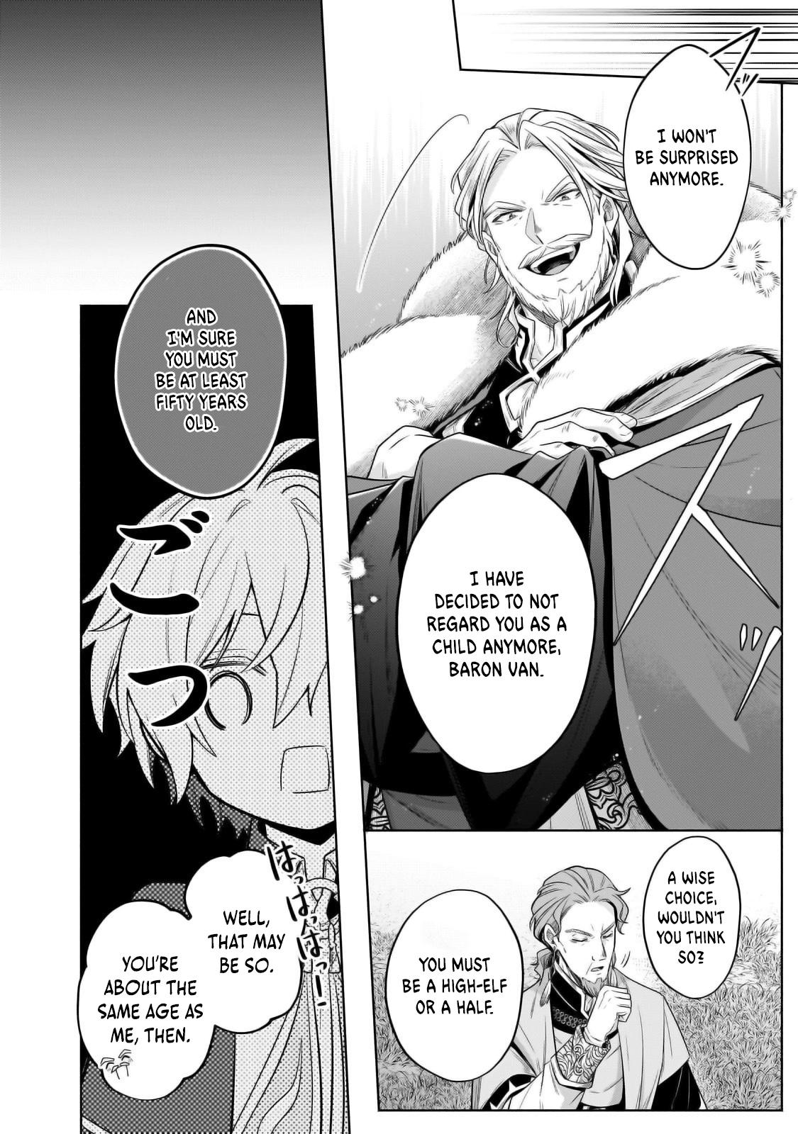 Okiraku Ryoushu no Tanoshii Ryouchi Bouei Chap 34.1 - Next Chap 35.1