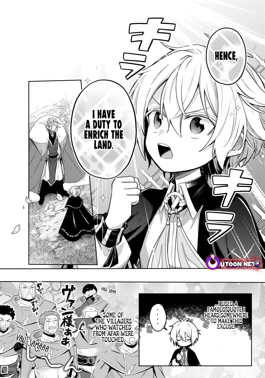 Okiraku Ryoushu no Tanoshii Ryouchi Bouei Chap 34.1 - Next Chap 35.1