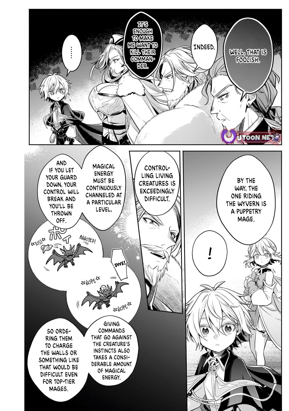 Okiraku Ryoushu no Tanoshii Ryouchi Bouei Chap 35.1 - Next Chap 36.1