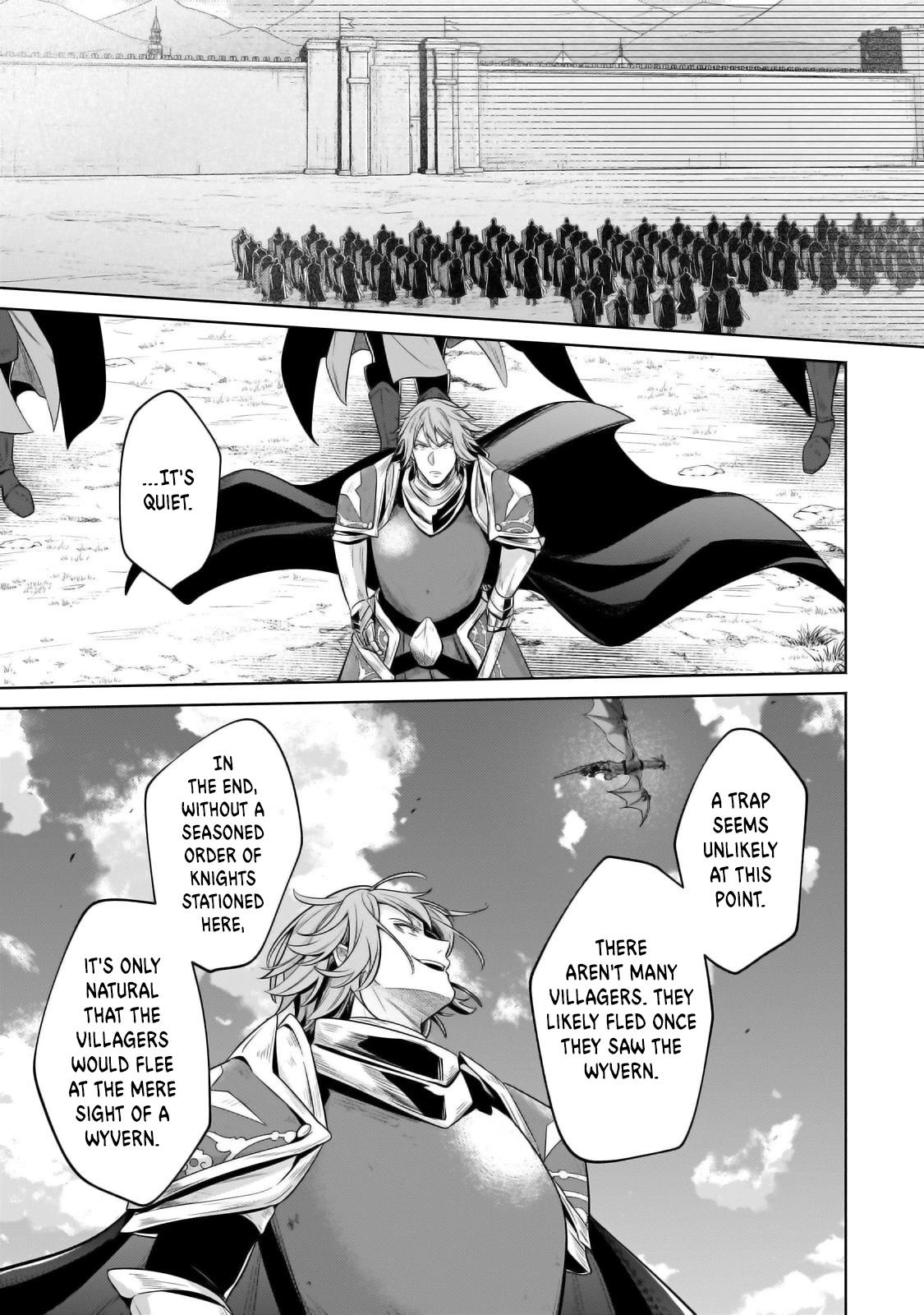 Okiraku Ryoushu no Tanoshii Ryouchi Bouei Chap 35.1 - Next Chap 36.1