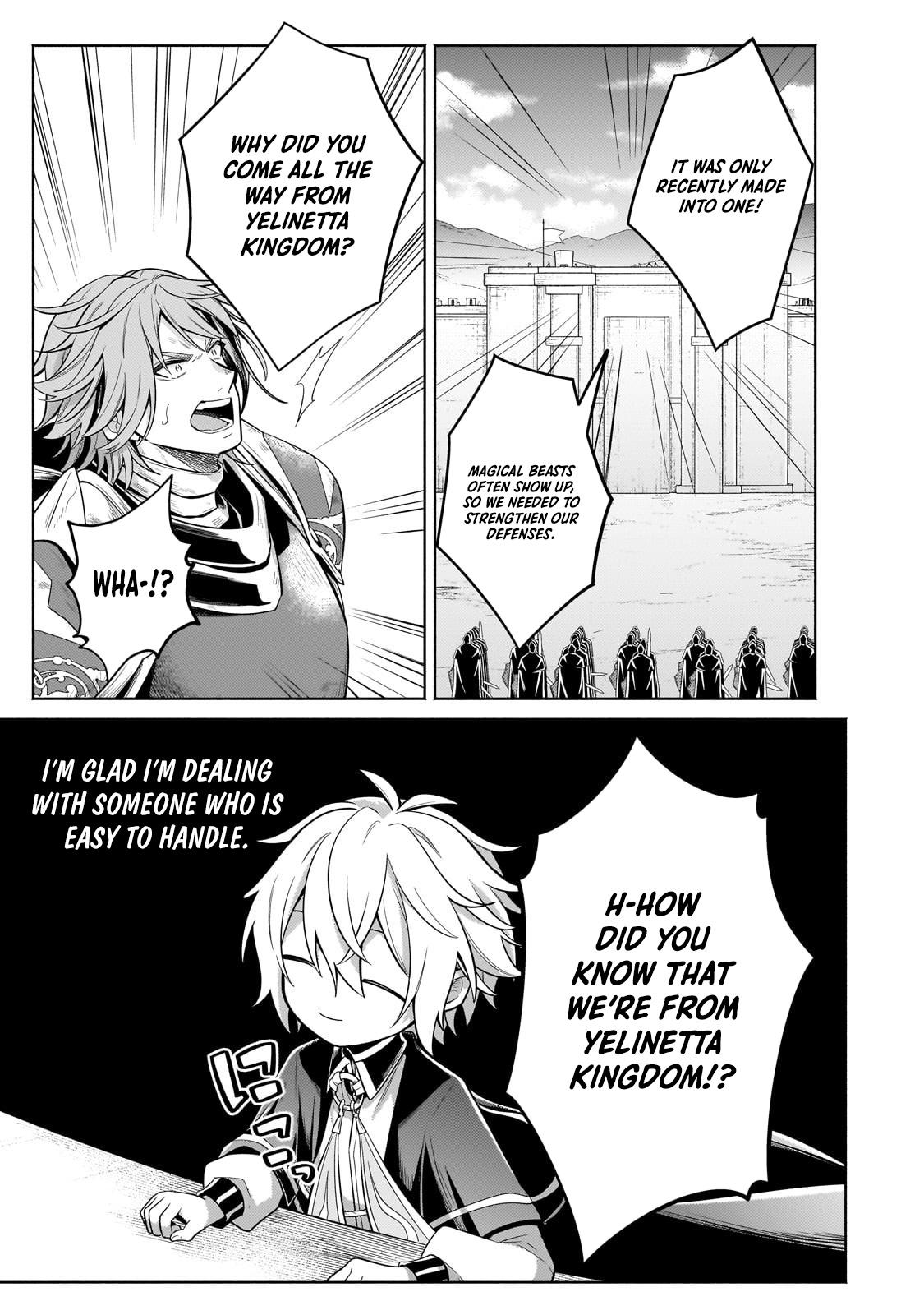 Okiraku Ryoushu no Tanoshii Ryouchi Bouei Chap 35.2 - Next Chap 36.2