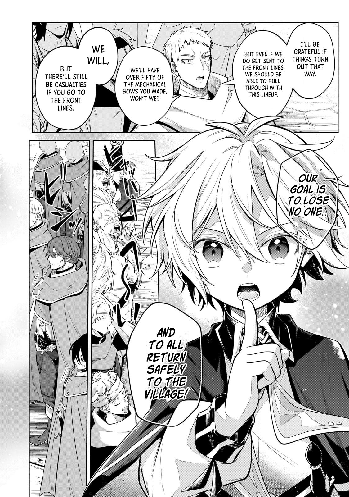 Okiraku Ryoushu no Tanoshii Ryouchi Bouei Chap 36.3 - Next Chap 37.3