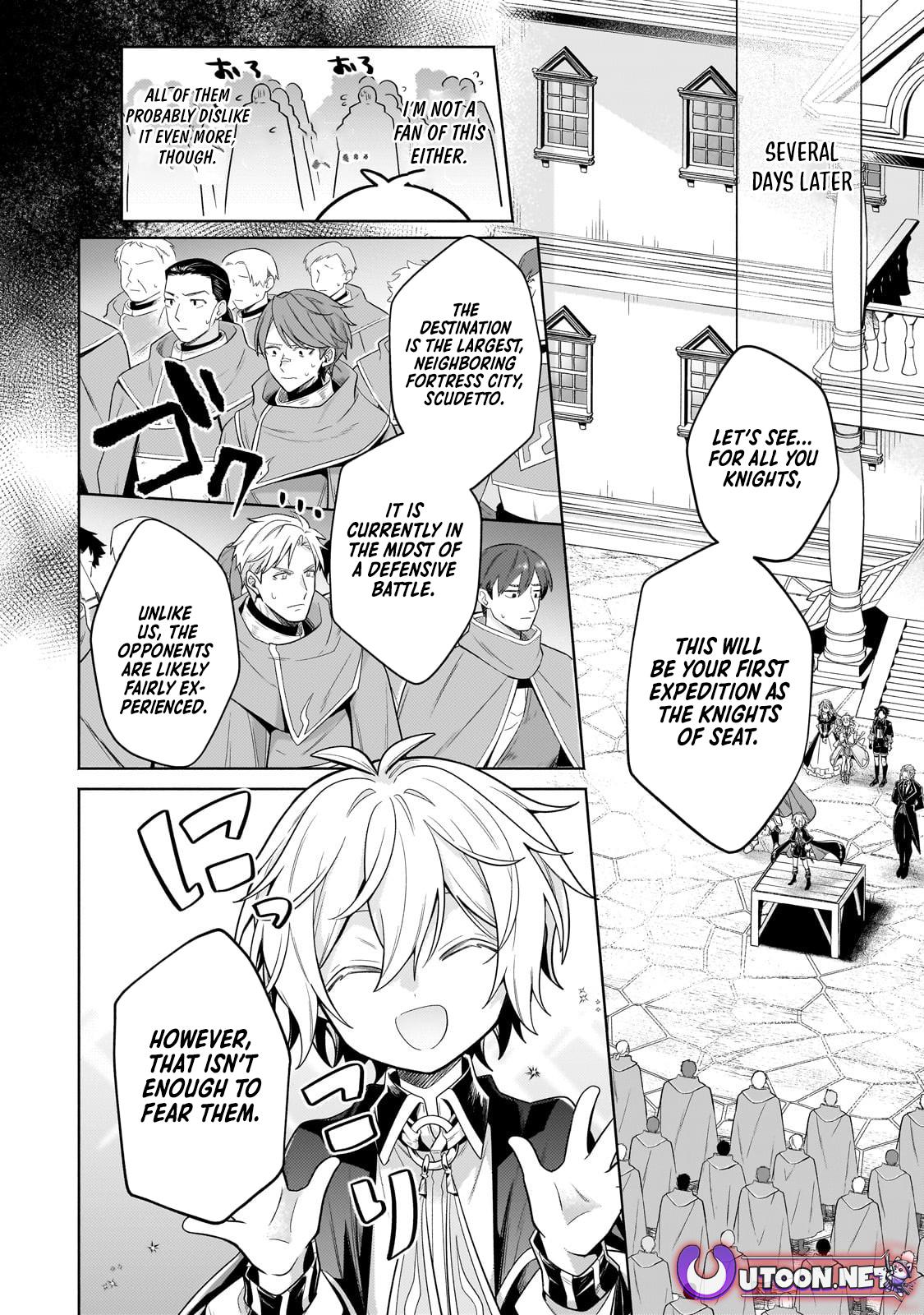 Okiraku Ryoushu no Tanoshii Ryouchi Bouei Chap 36.3 - Next Chap 37.3