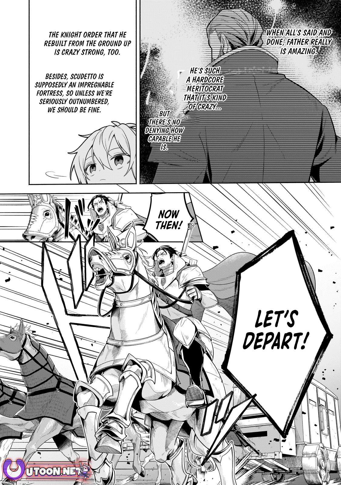 Okiraku Ryoushu no Tanoshii Ryouchi Bouei Chap 36.3 - Next Chap 37.3