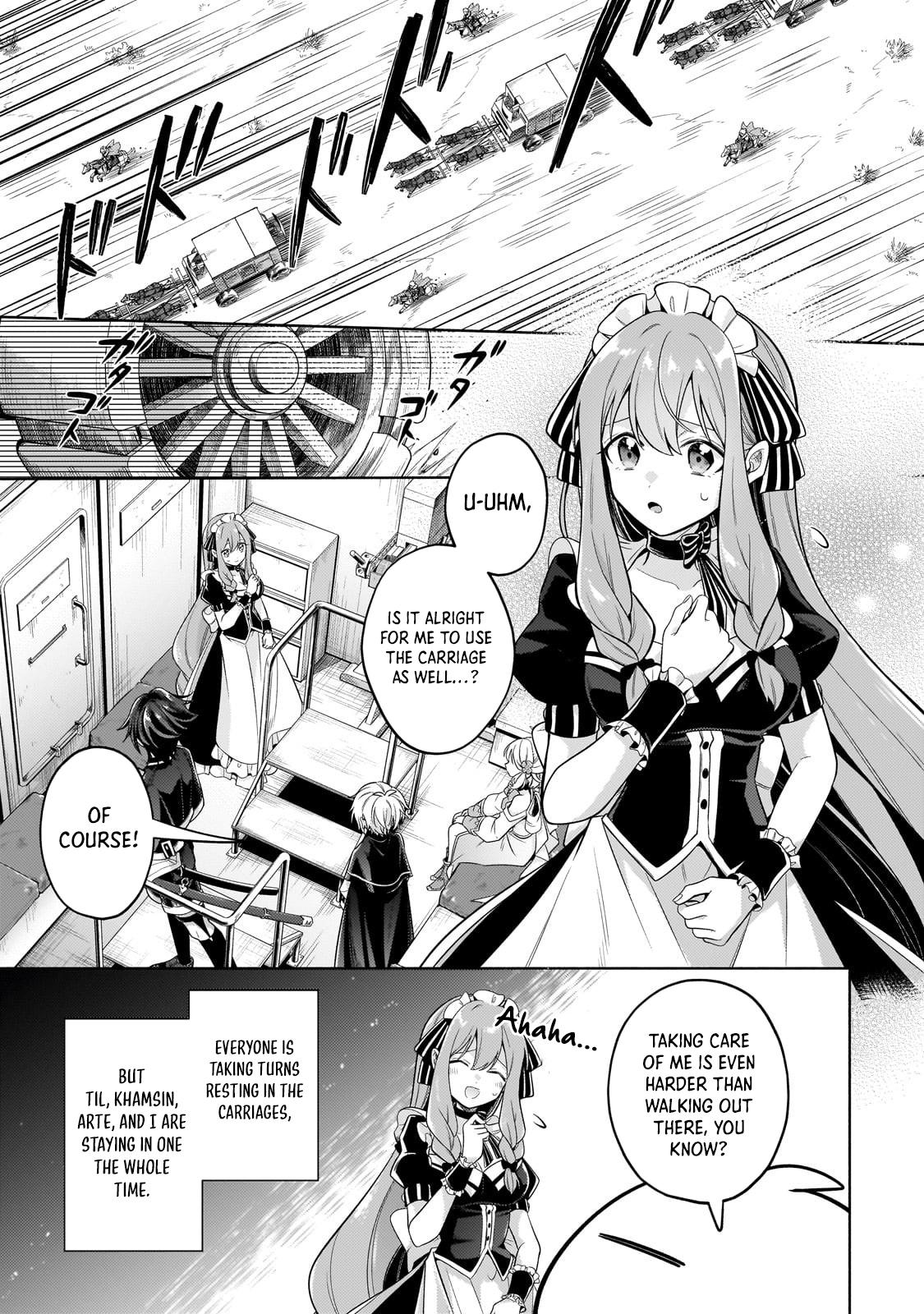 Okiraku Ryoushu no Tanoshii Ryouchi Bouei Chap 36.3 - Next Chap 37.3