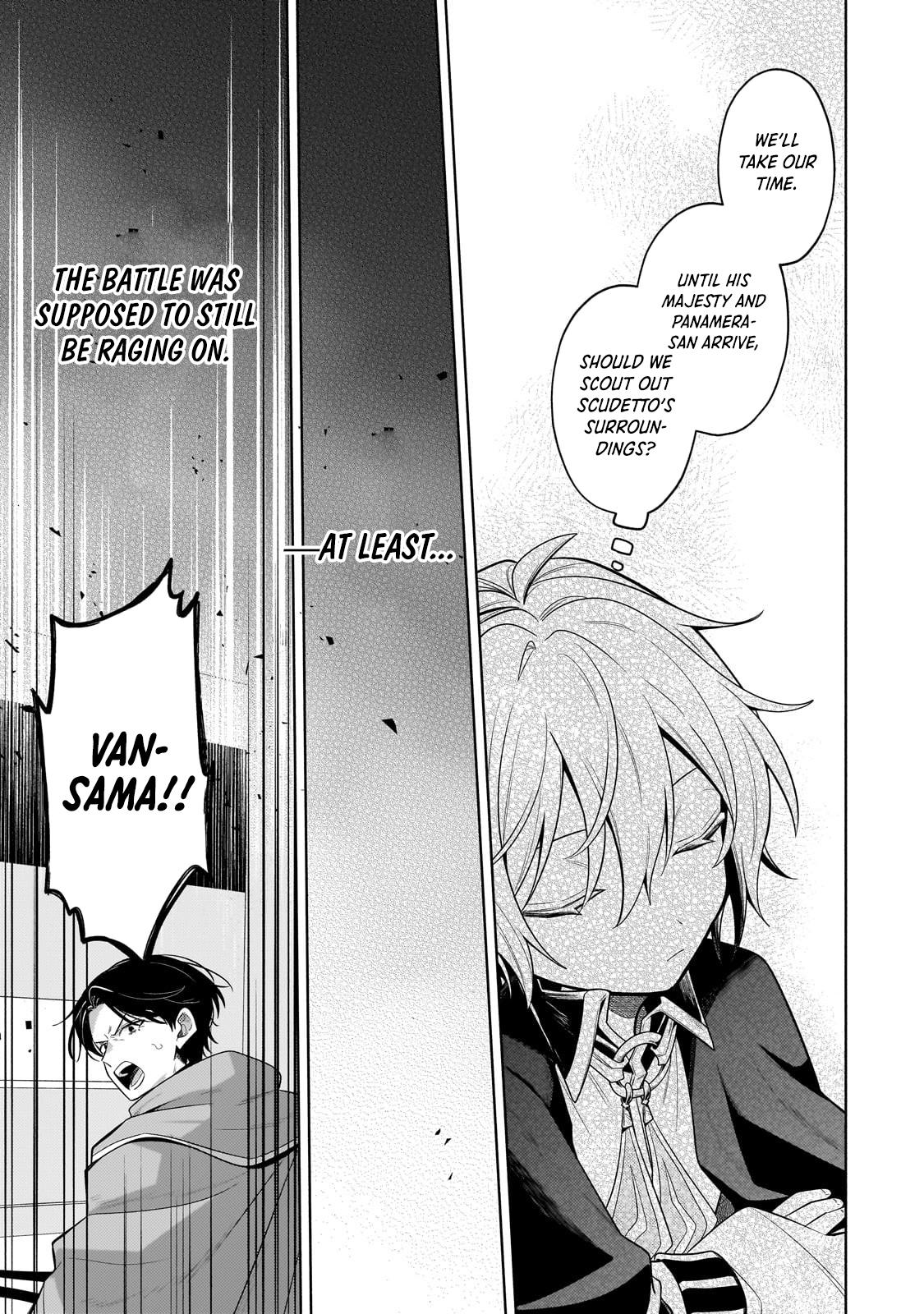 Okiraku Ryoushu no Tanoshii Ryouchi Bouei Chap 36.3 - Next Chap 37.3