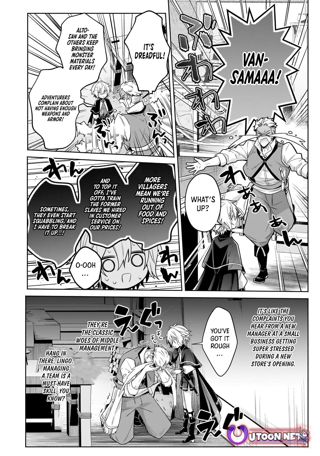 Okiraku Ryoushu no Tanoshii Ryouchi Bouei Chap 36.3 - Next Chap 37.3