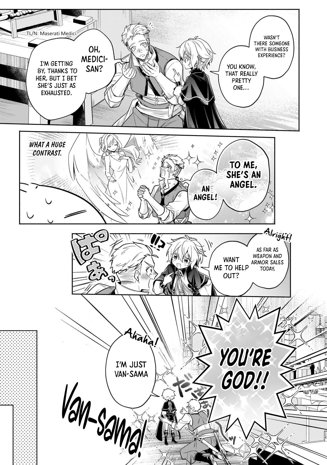 Okiraku Ryoushu no Tanoshii Ryouchi Bouei Chap 36.3 - Next Chap 37.3