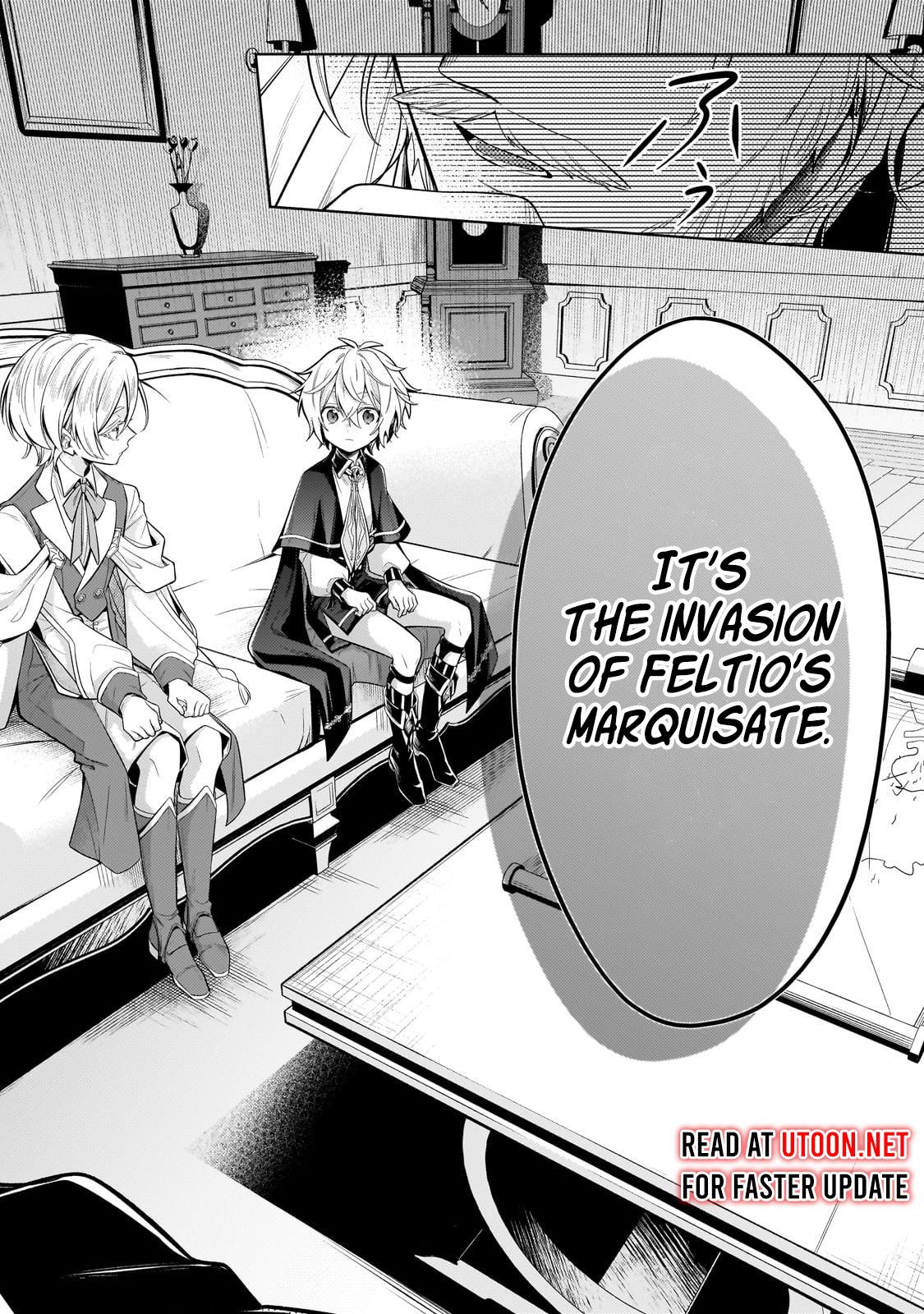 Okiraku Ryoushu no Tanoshii Ryouchi Bouei Chap 36.1 - Next Chap 37.1