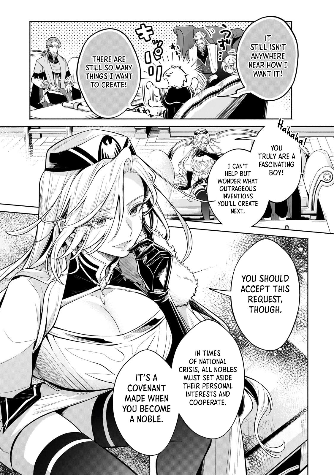 Okiraku Ryoushu no Tanoshii Ryouchi Bouei Chap 36.1 - Next Chap 37.1