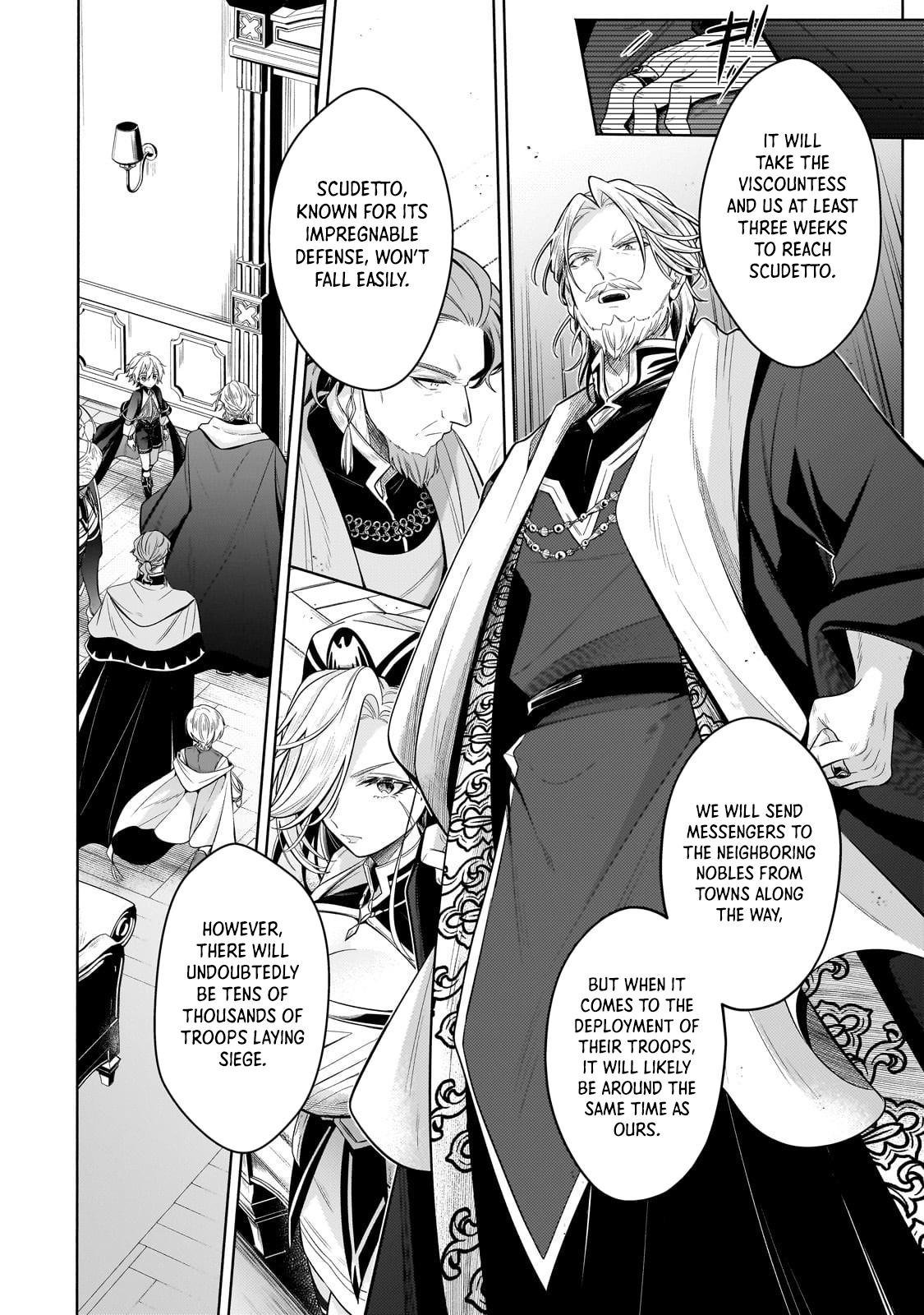 Okiraku Ryoushu no Tanoshii Ryouchi Bouei Chap 36.1 - Next Chap 37.1