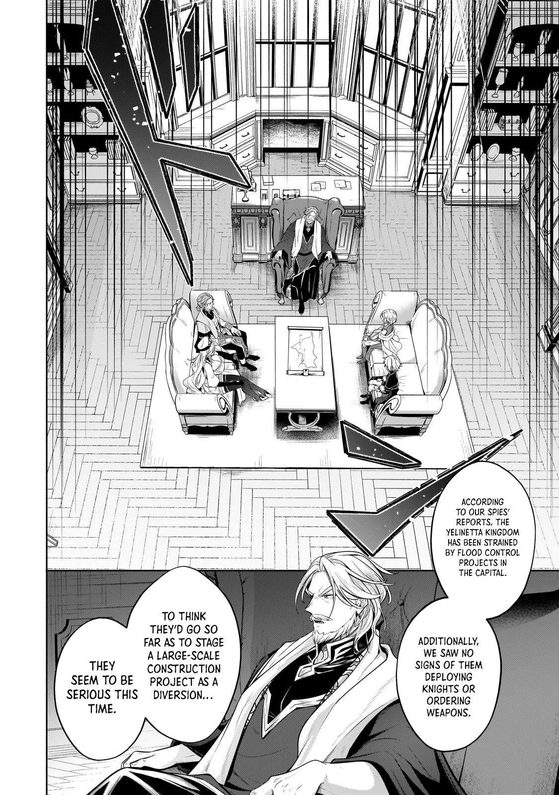 Okiraku Ryoushu no Tanoshii Ryouchi Bouei Chap 36.1 - Next Chap 37.1