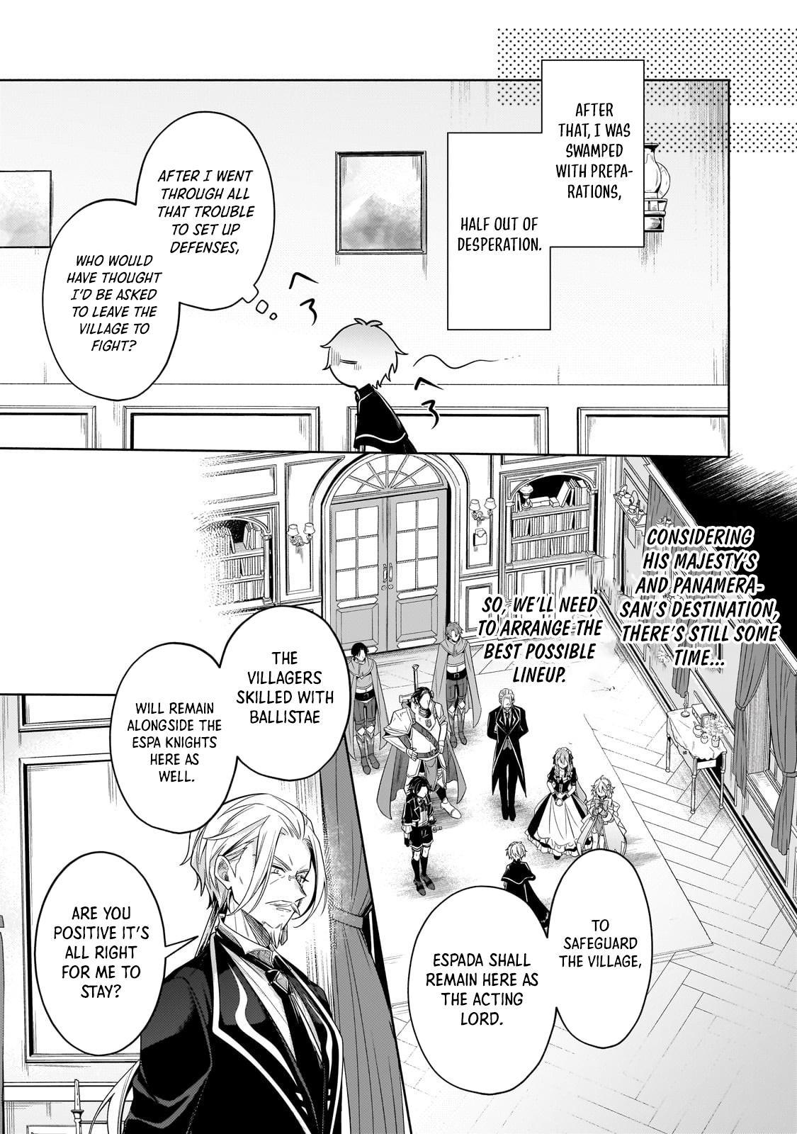 Okiraku Ryoushu no Tanoshii Ryouchi Bouei Chap 36.2 - Next Chap 37.2