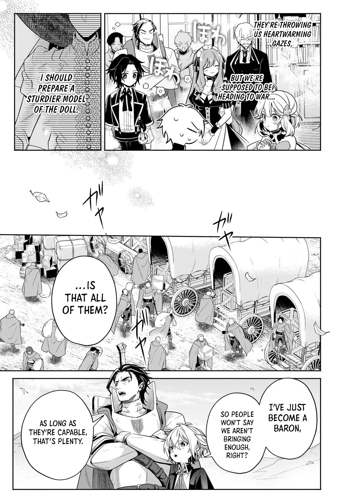 Okiraku Ryoushu no Tanoshii Ryouchi Bouei Chap 36.2 - Next Chap 37.2