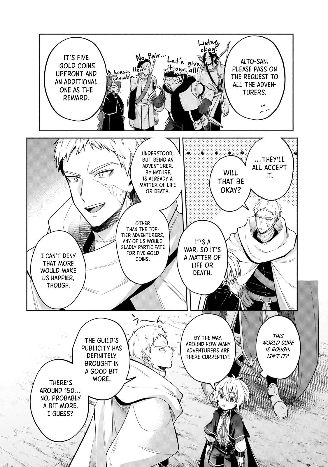 Okiraku Ryoushu no Tanoshii Ryouchi Bouei Chap 36.2 - Next Chap 37.2