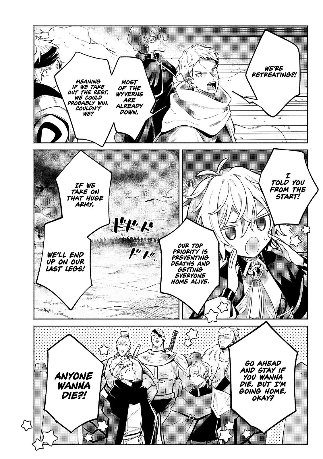 Okiraku Ryoushu no Tanoshii Ryouchi Bouei Chap 39.1 - Next Chap 40.1
