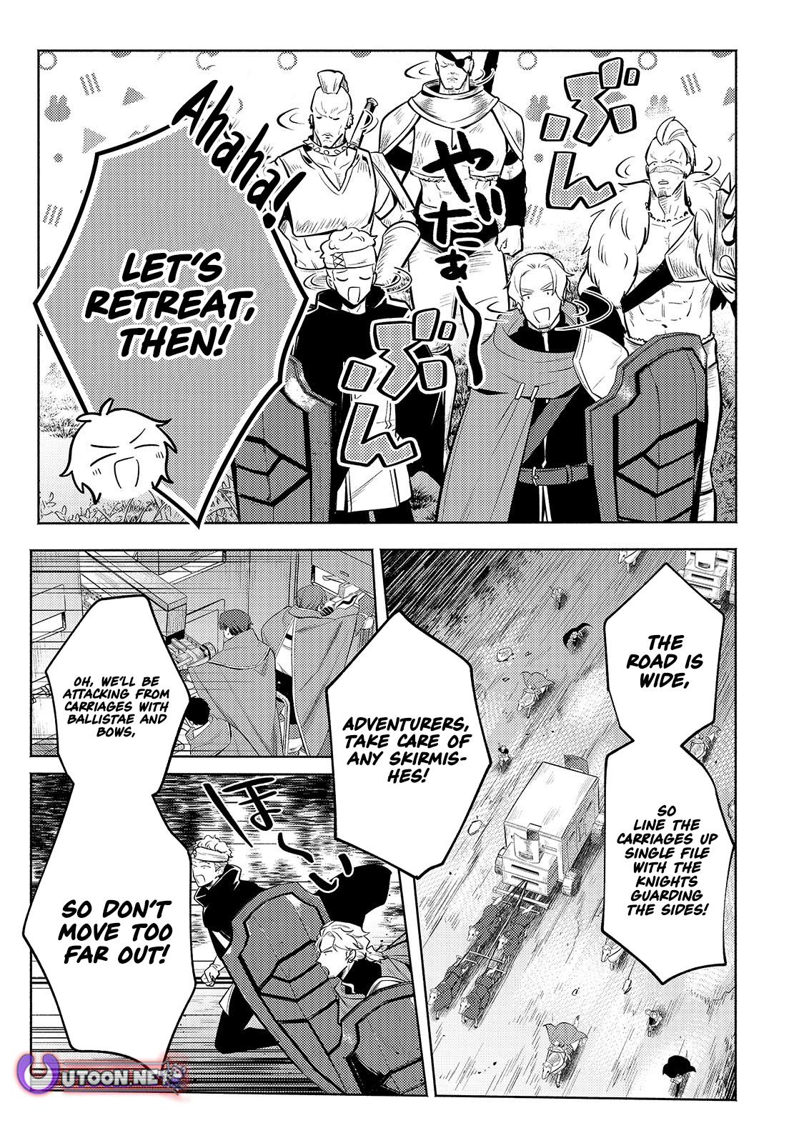 Okiraku Ryoushu no Tanoshii Ryouchi Bouei Chap 39.1 - Next Chap 40.1