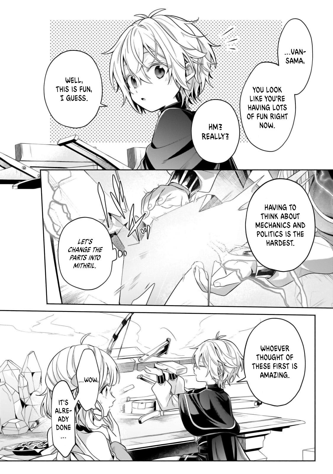 Okiraku Ryoushu no Tanoshii Ryouchi Bouei Chap 30.2 - Next Chap 31.2