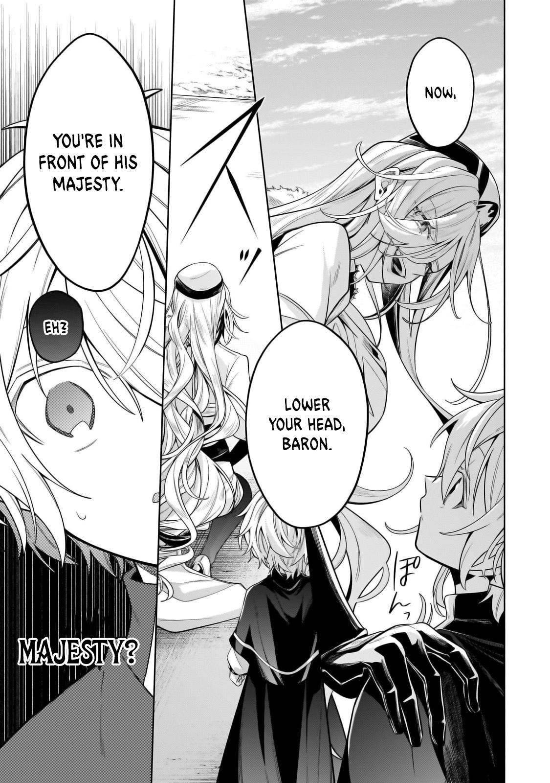 Okiraku Ryoushu no Tanoshii Ryouchi Bouei Chap 32.3 - Next Chap 33.3