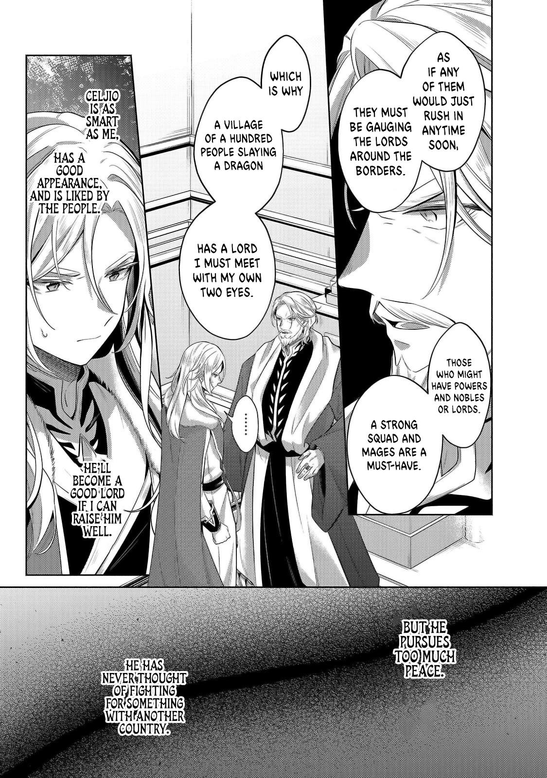 Okiraku Ryoushu no Tanoshii Ryouchi Bouei Chap 32.1 - Next Chap 33.1