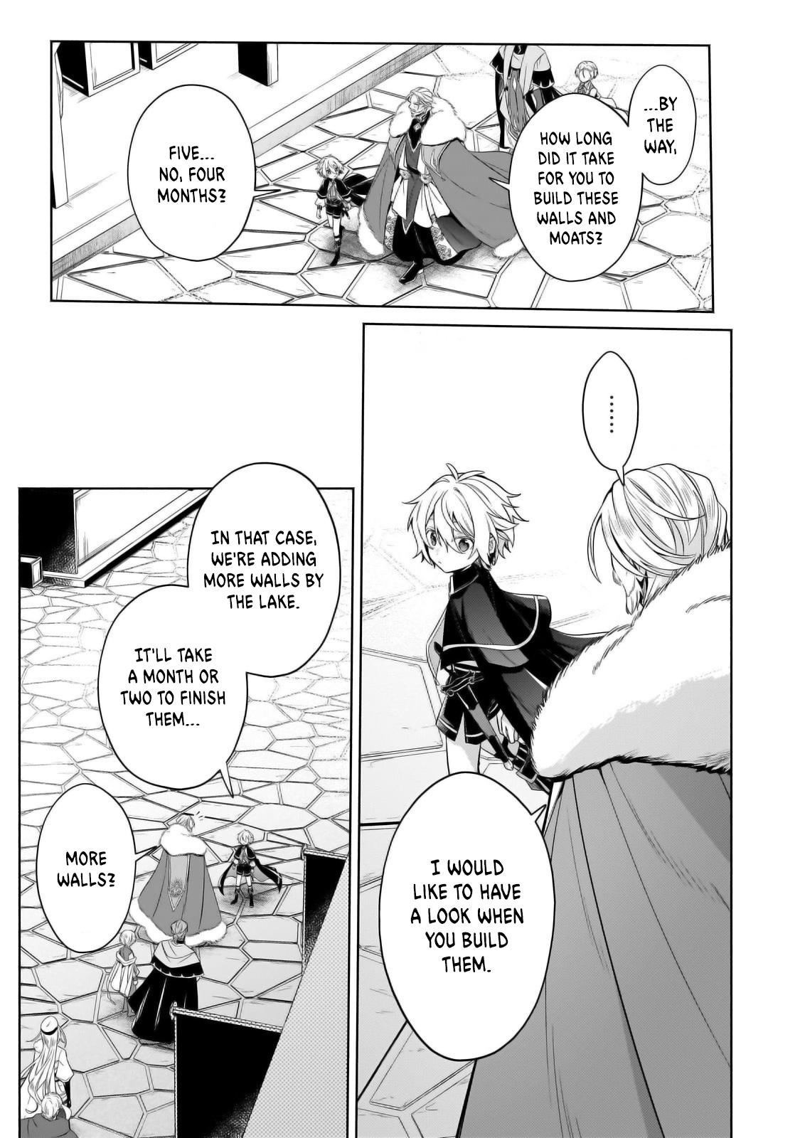 Okiraku Ryoushu no Tanoshii Ryouchi Bouei Chap 33.1 - Next Chap 34.1