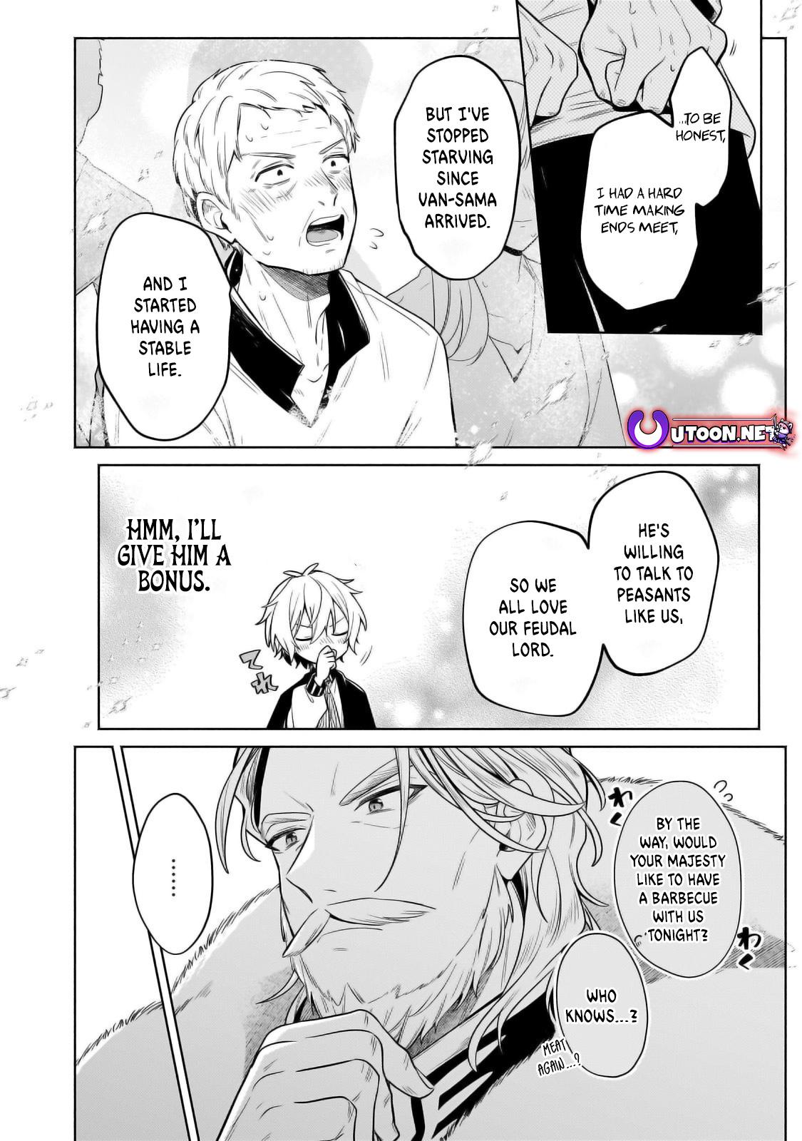 Okiraku Ryoushu no Tanoshii Ryouchi Bouei Chap 33.1 - Next Chap 34.1