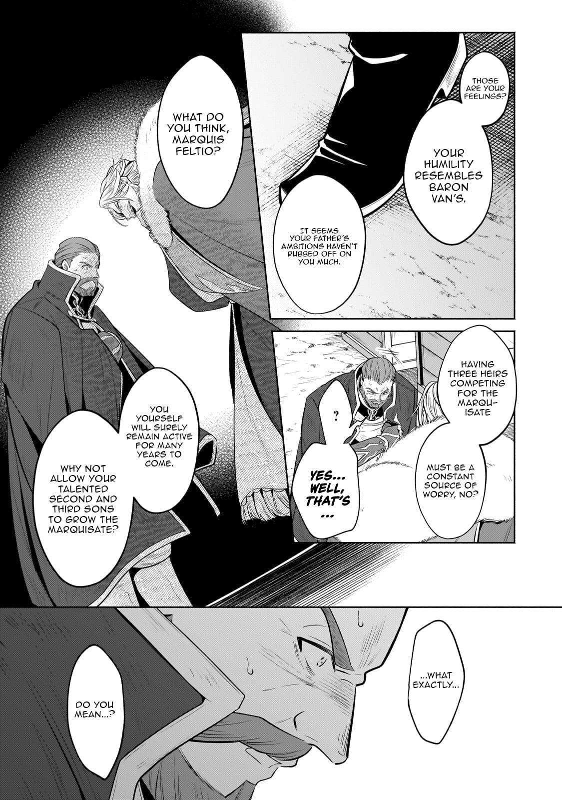 Okiraku Ryoushu no Tanoshii Ryouchi Bouei Chap 40.3 - Next Chap 41.3