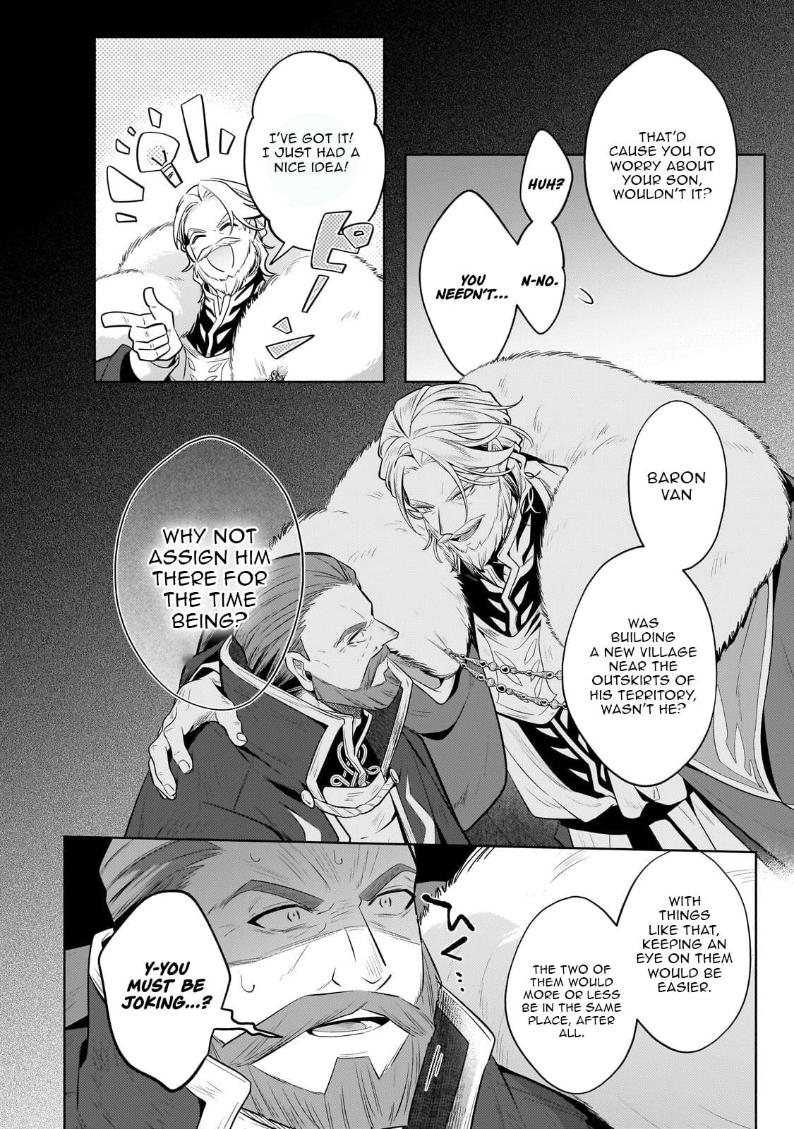 Okiraku Ryoushu no Tanoshii Ryouchi Bouei Chap 40.3 - Next Chap 41.3