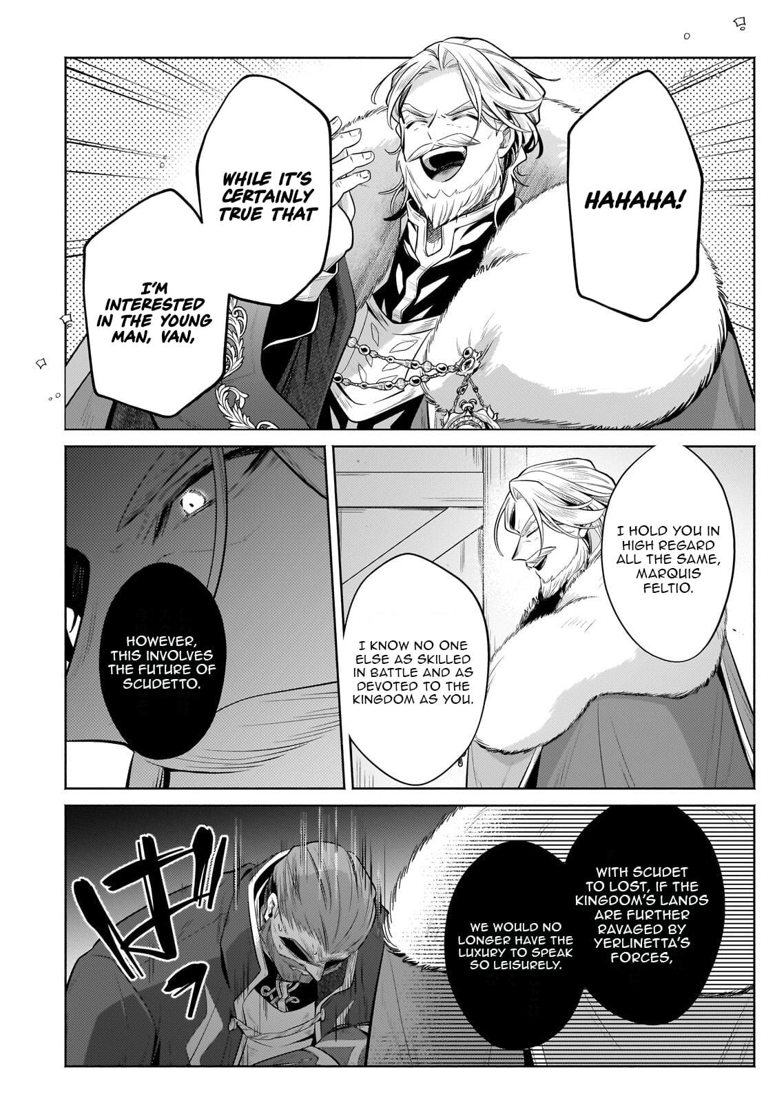 Okiraku Ryoushu no Tanoshii Ryouchi Bouei Chap 40.3 - Next Chap 41.3