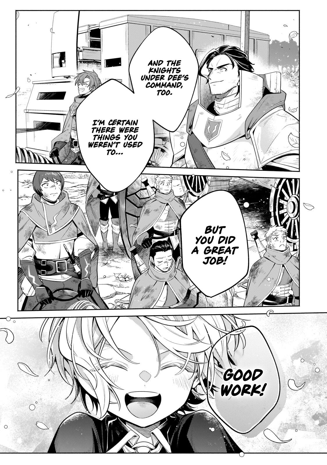 Okiraku Ryoushu no Tanoshii Ryouchi Bouei Chap 40.1 - Next Chap 41.1