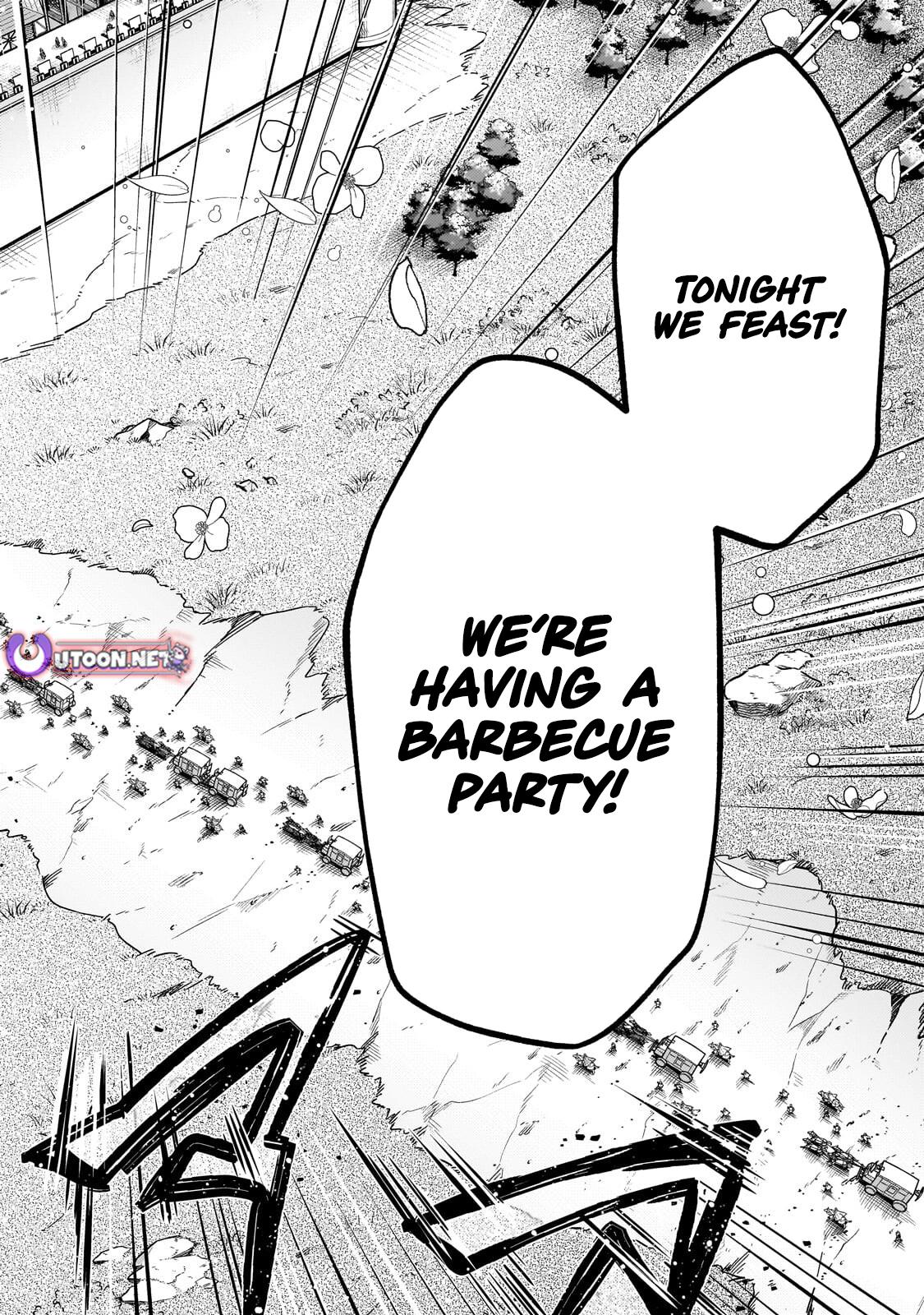 Okiraku Ryoushu no Tanoshii Ryouchi Bouei Chap 40.1 - Next Chap 41.1