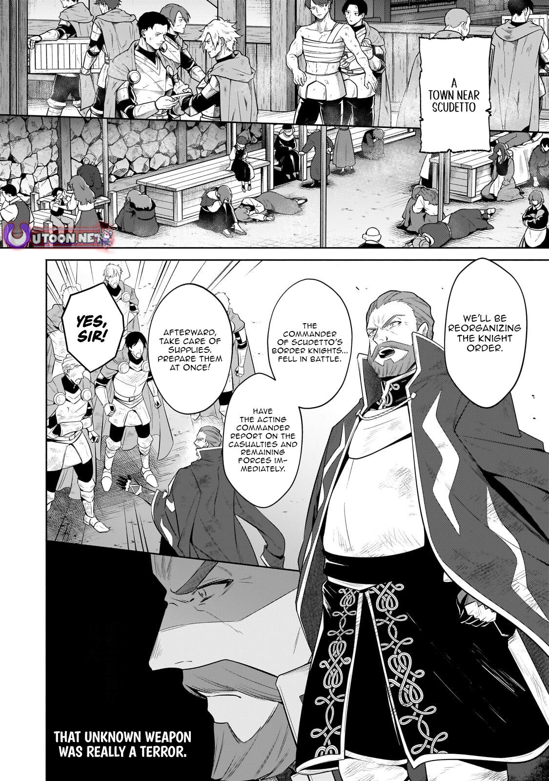 Okiraku Ryoushu no Tanoshii Ryouchi Bouei Chap 40.1 - Next Chap 41.1