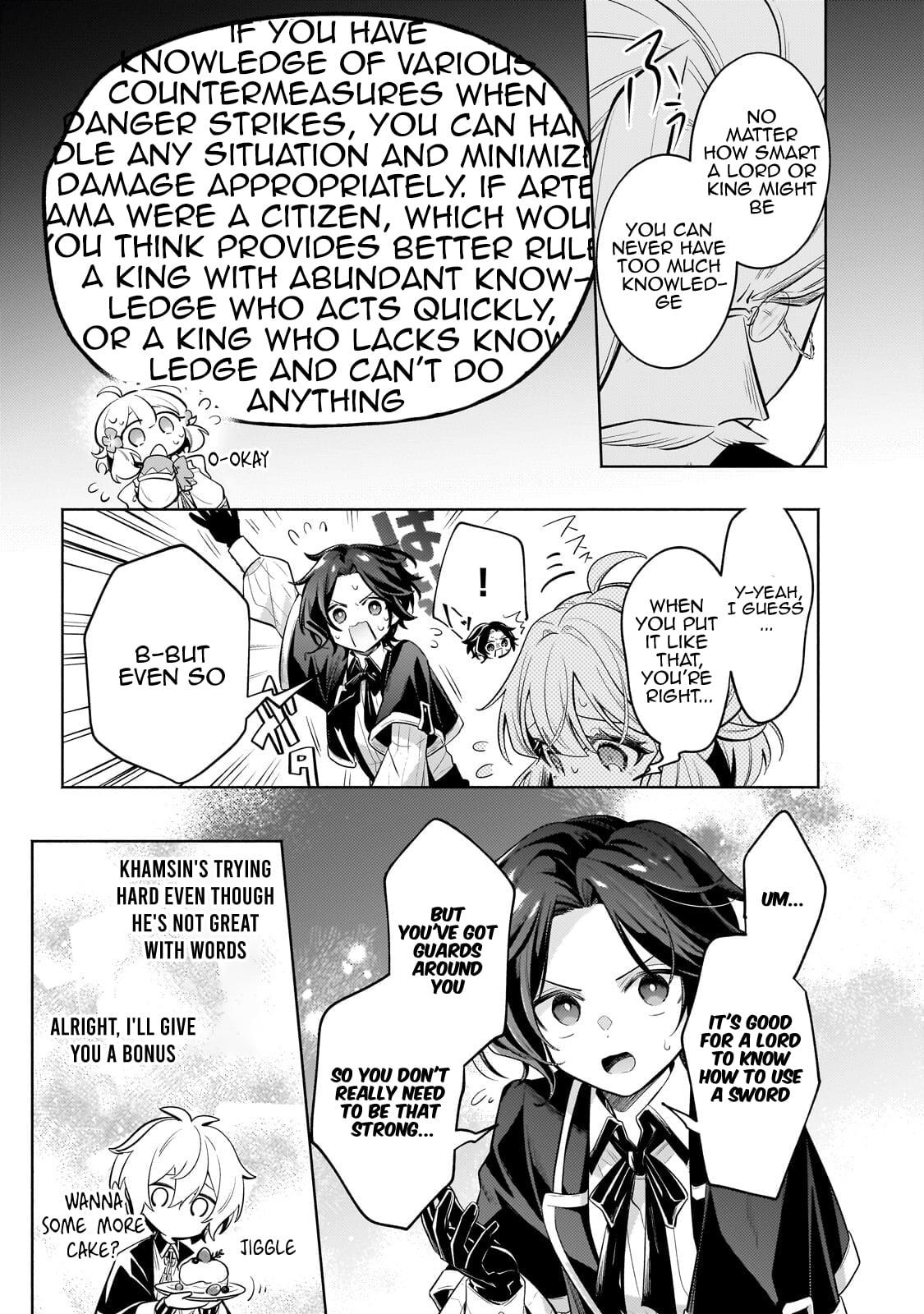 Okiraku Ryoushu no Tanoshii Ryouchi Bouei Chap 41.1 - Next Chap 42.1