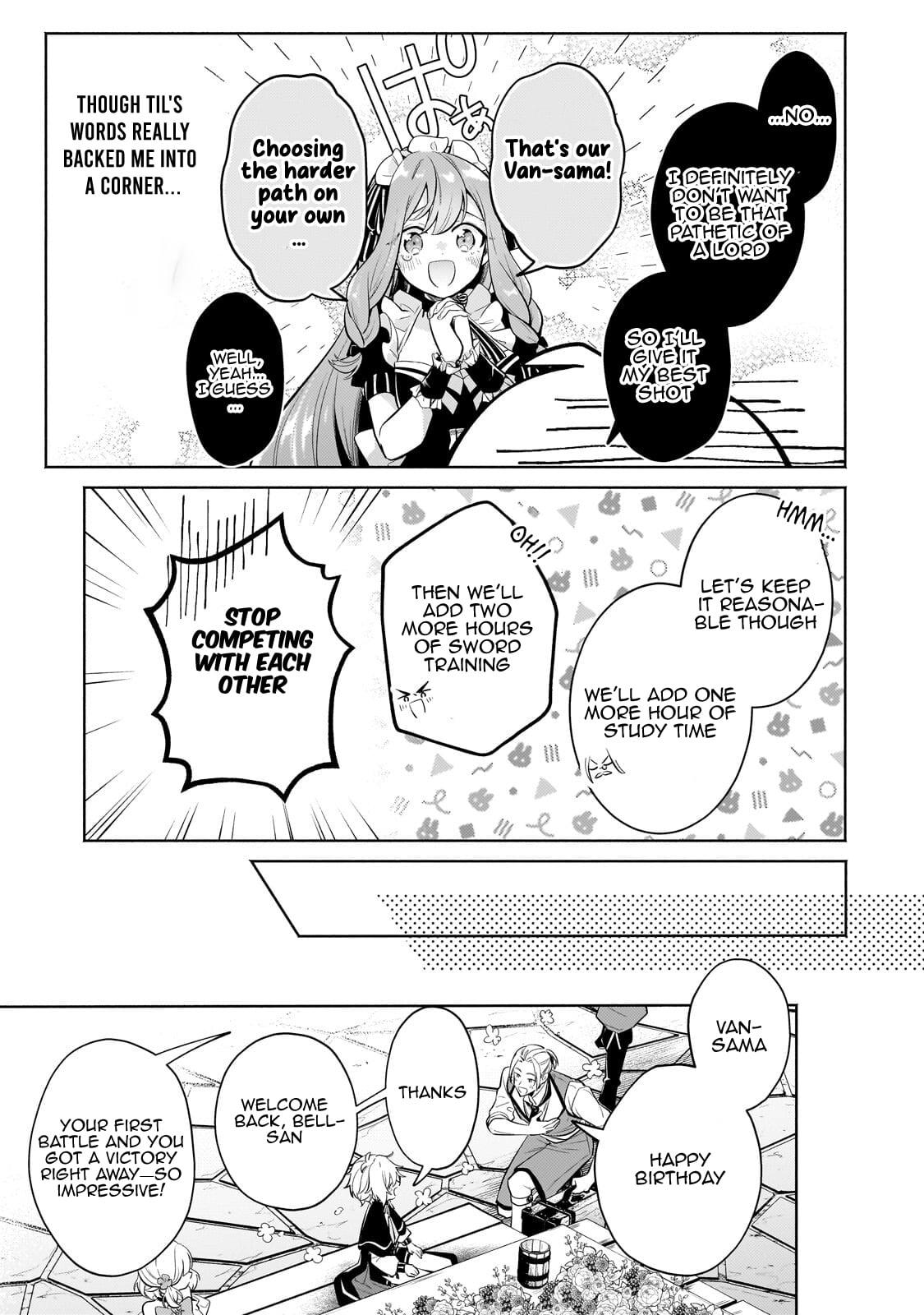 Okiraku Ryoushu no Tanoshii Ryouchi Bouei Chap 41.1 - Next Chap 42.1