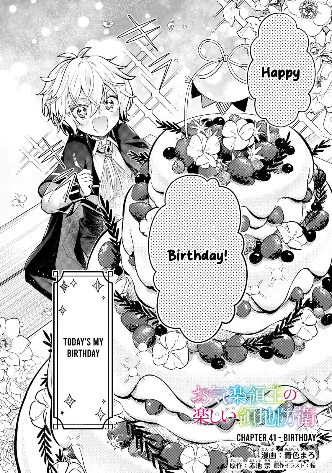 Okiraku Ryoushu no Tanoshii Ryouchi Bouei Chap 41.1 - Next Chap 42.1