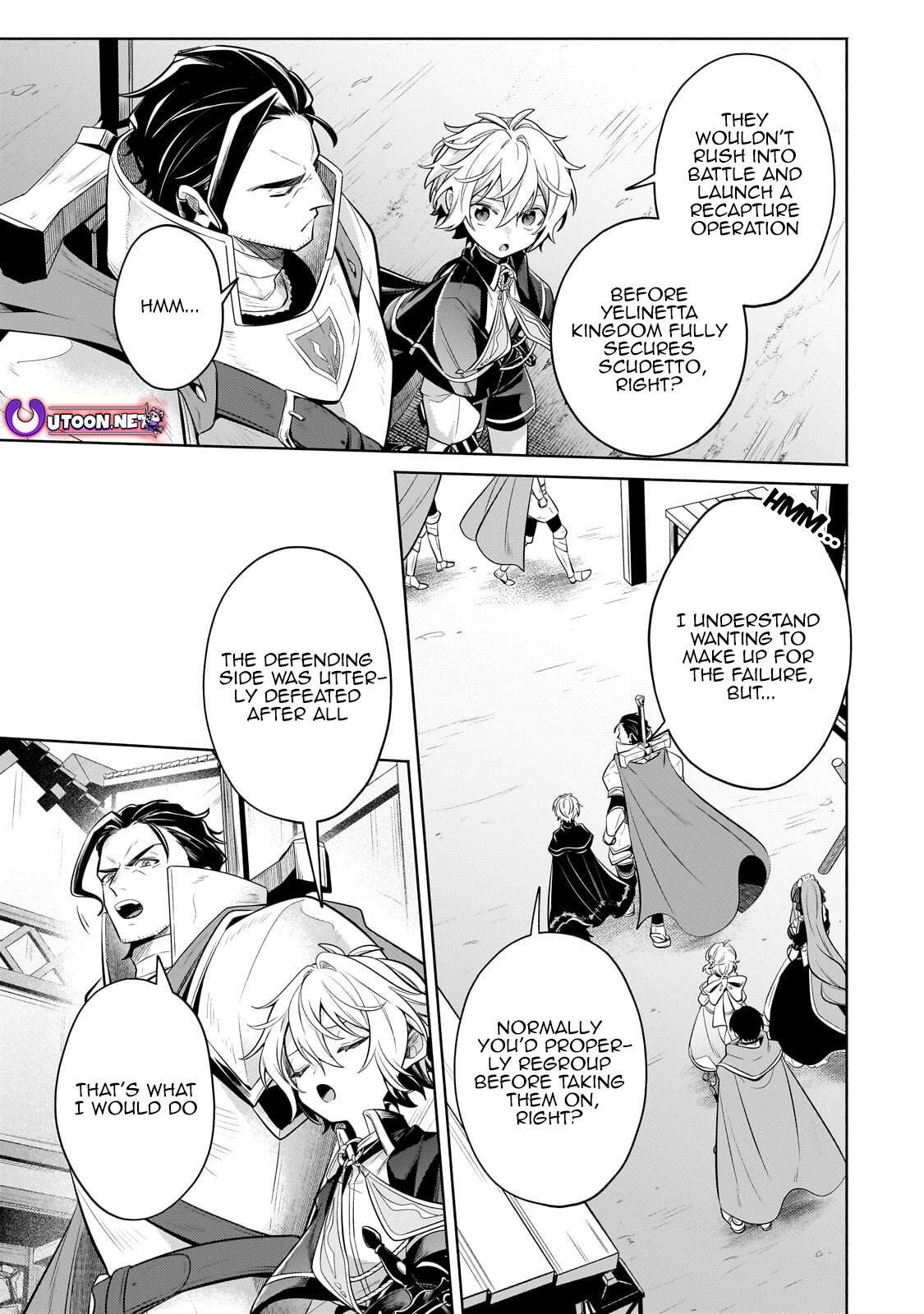 Okiraku Ryoushu no Tanoshii Ryouchi Bouei Chap 41.2 - Next Chap 42.2