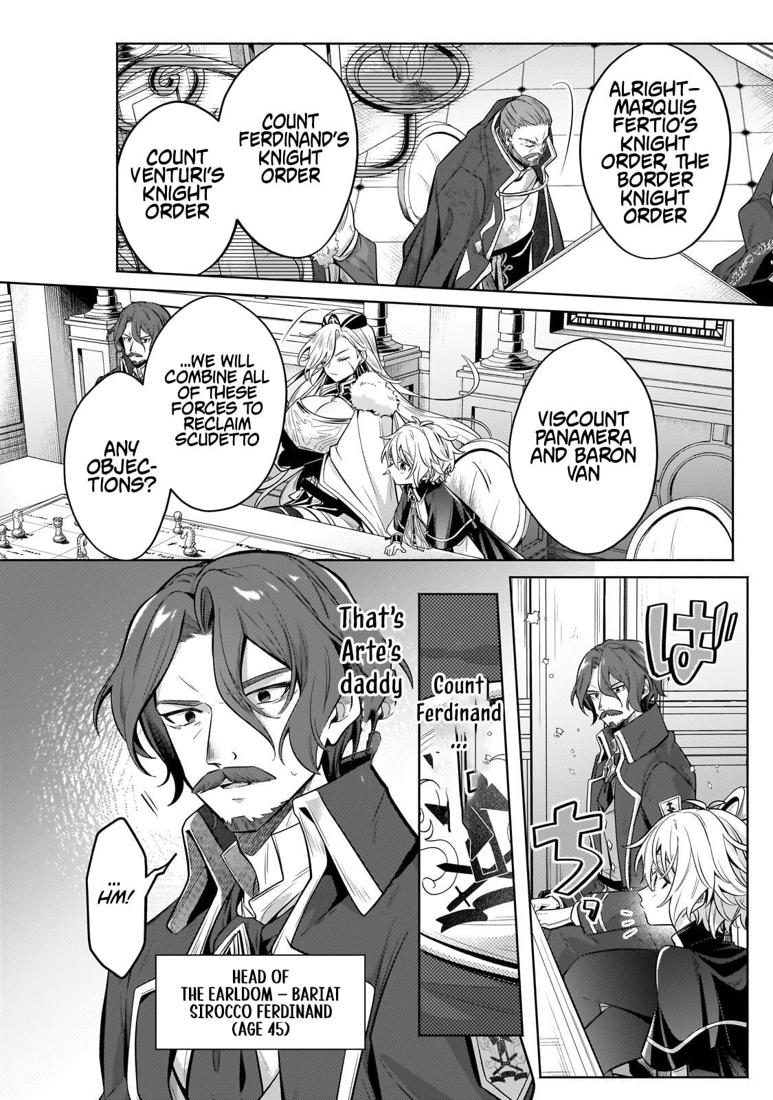 Okiraku Ryoushu no Tanoshii Ryouchi Bouei Chap 42.1 - Next Chap 43.1