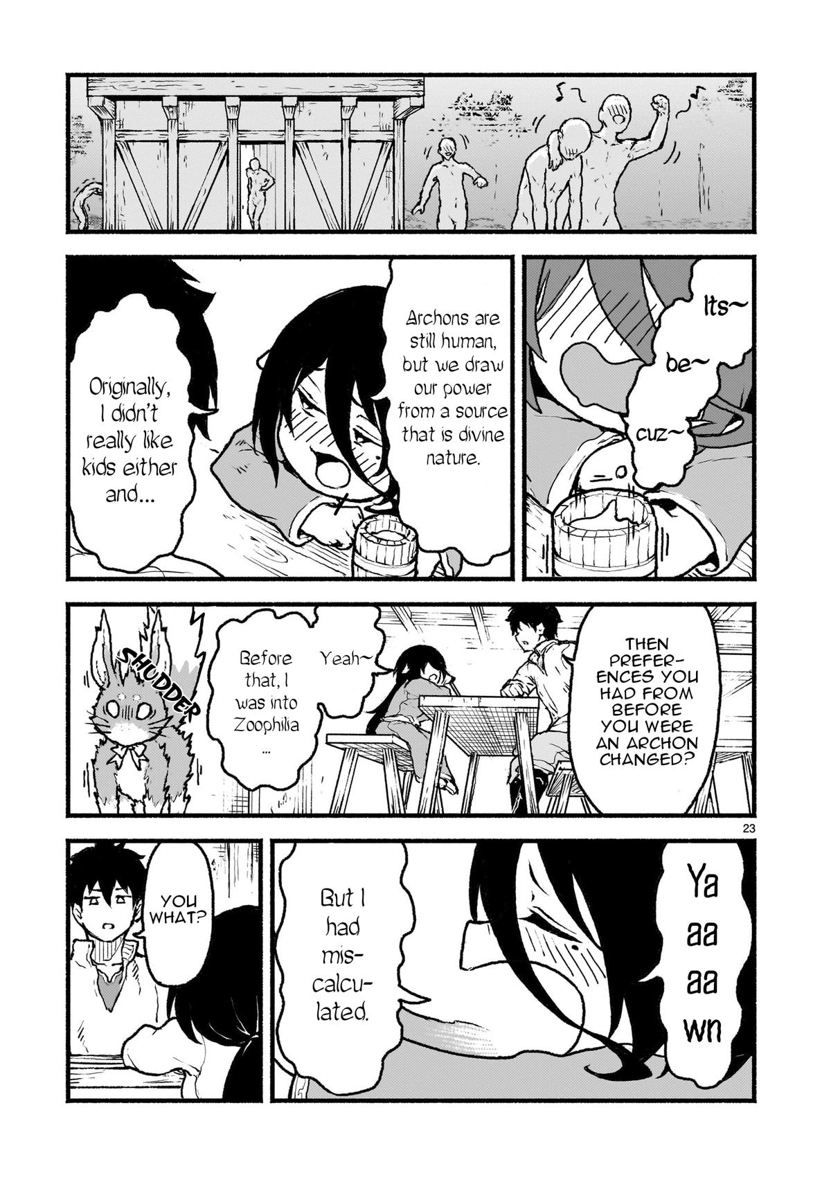 Kaminaki Sekai no Kamisama Katsudou Chap 38 - Next Chap 39