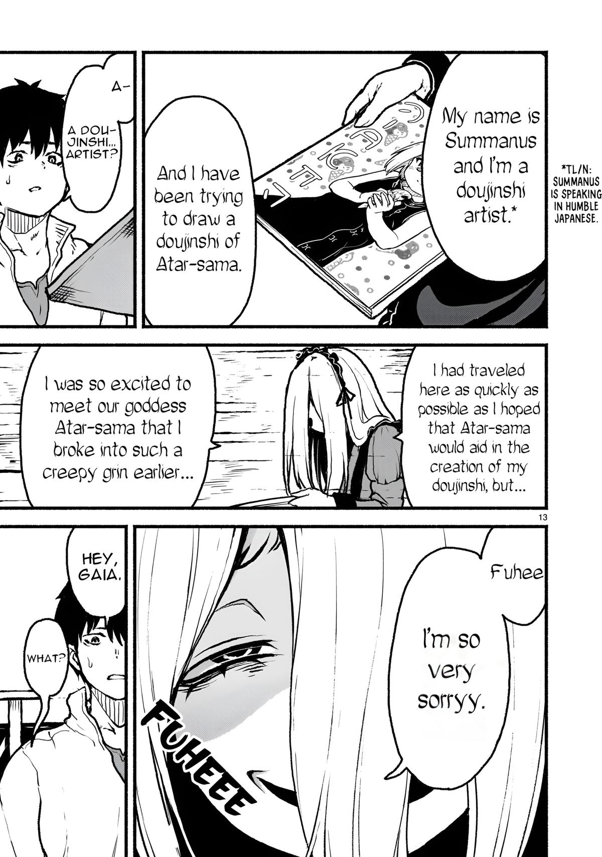 Kaminaki Sekai no Kamisama Katsudou Chap 40 - Next Chap 41