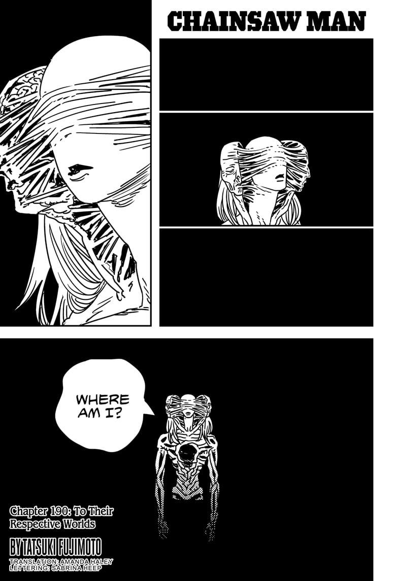 Chainsaw Man Chap 190 - Next Chap 191